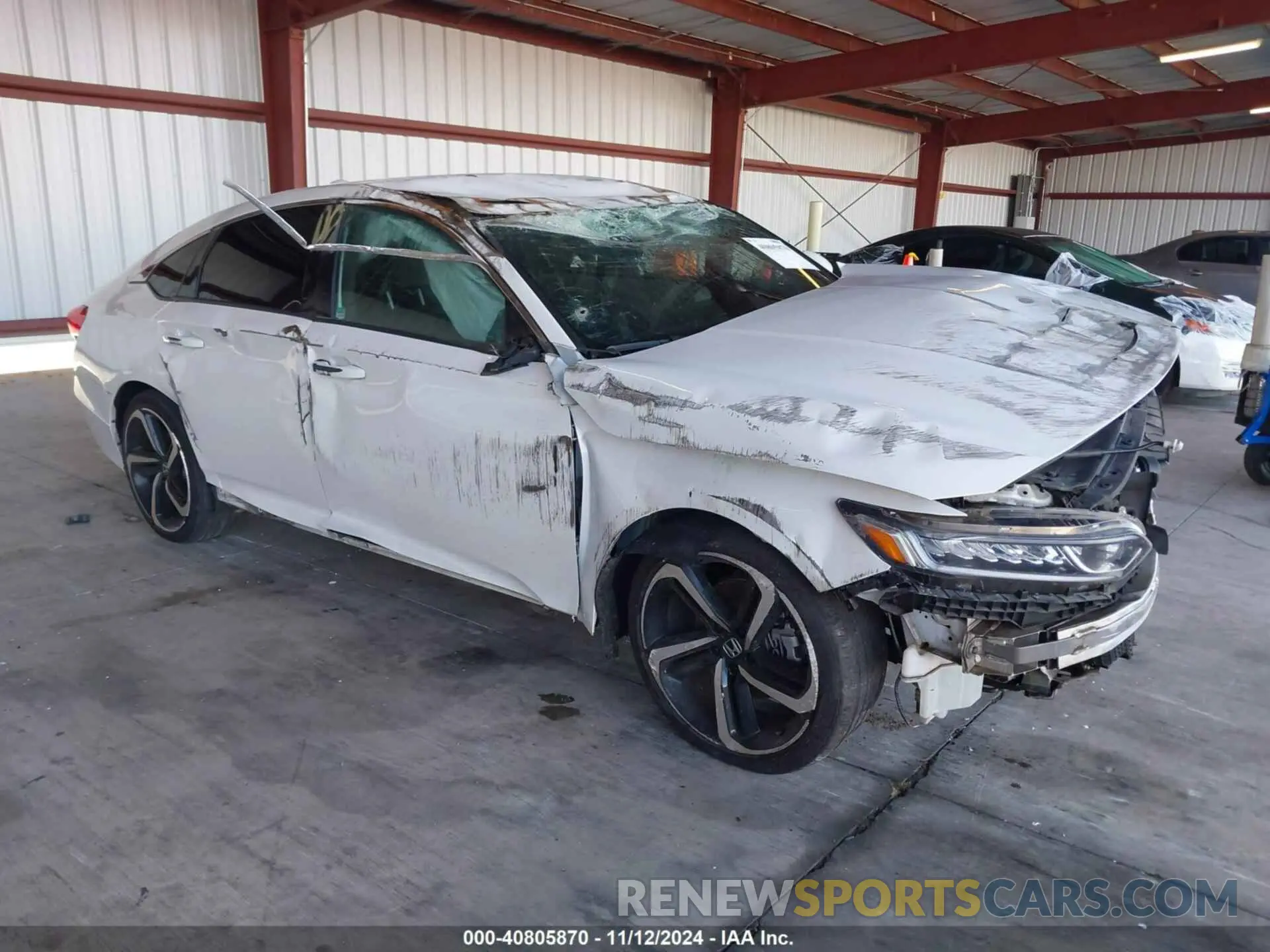 1 Photograph of a damaged car 1HGCV1F32LA048895 HONDA ACCORD 2020