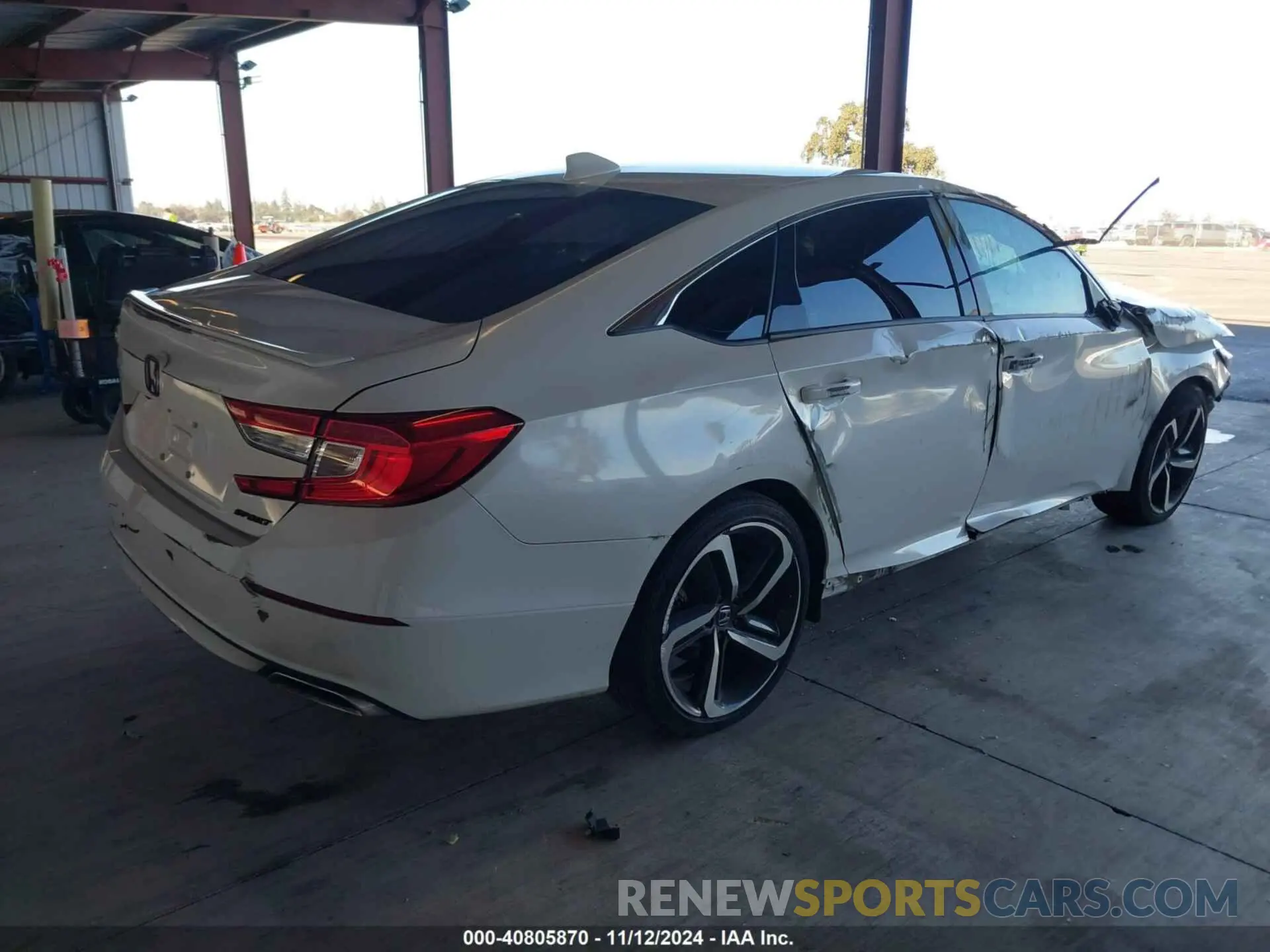 4 Photograph of a damaged car 1HGCV1F32LA048895 HONDA ACCORD 2020