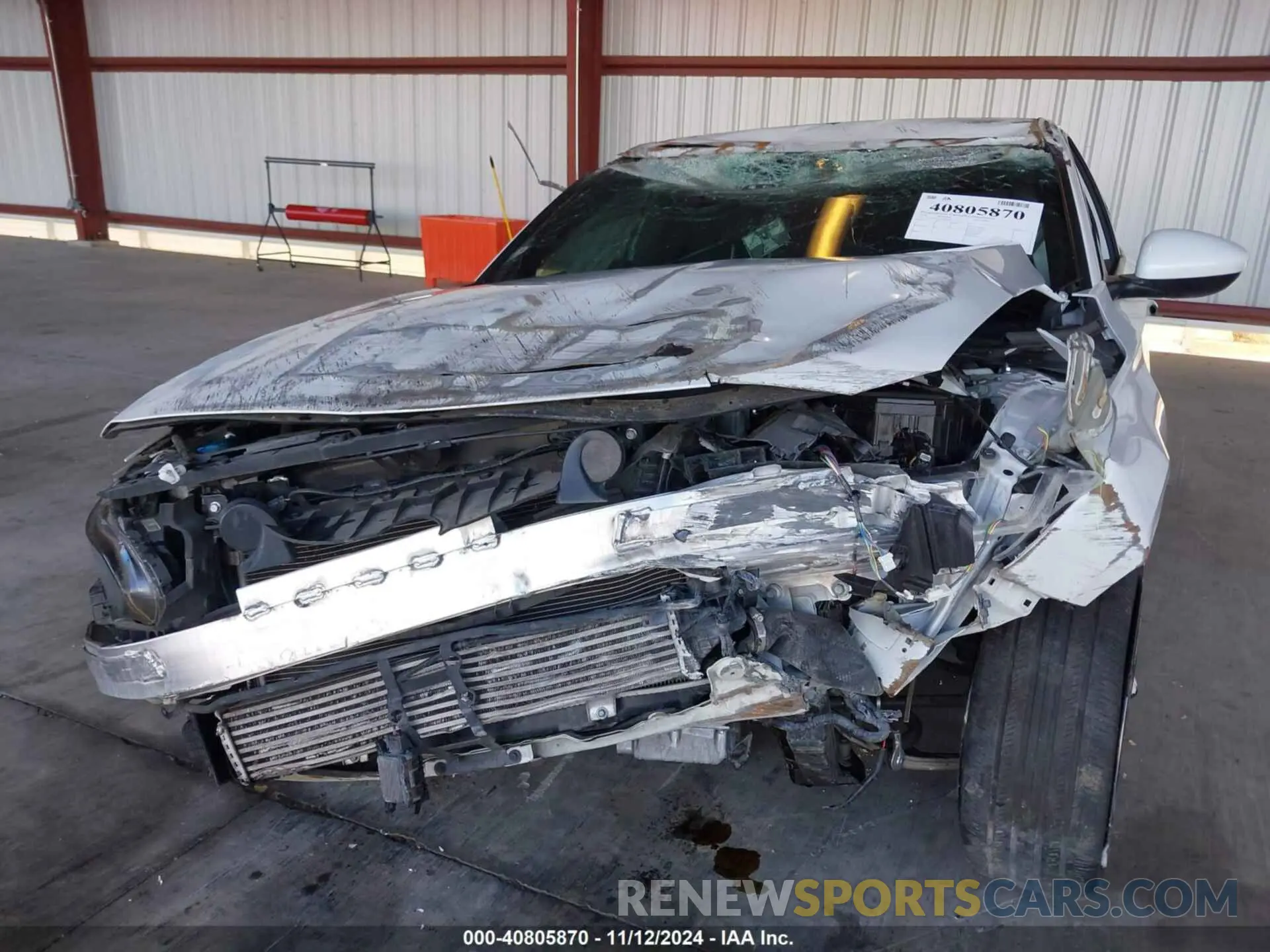 6 Photograph of a damaged car 1HGCV1F32LA048895 HONDA ACCORD 2020
