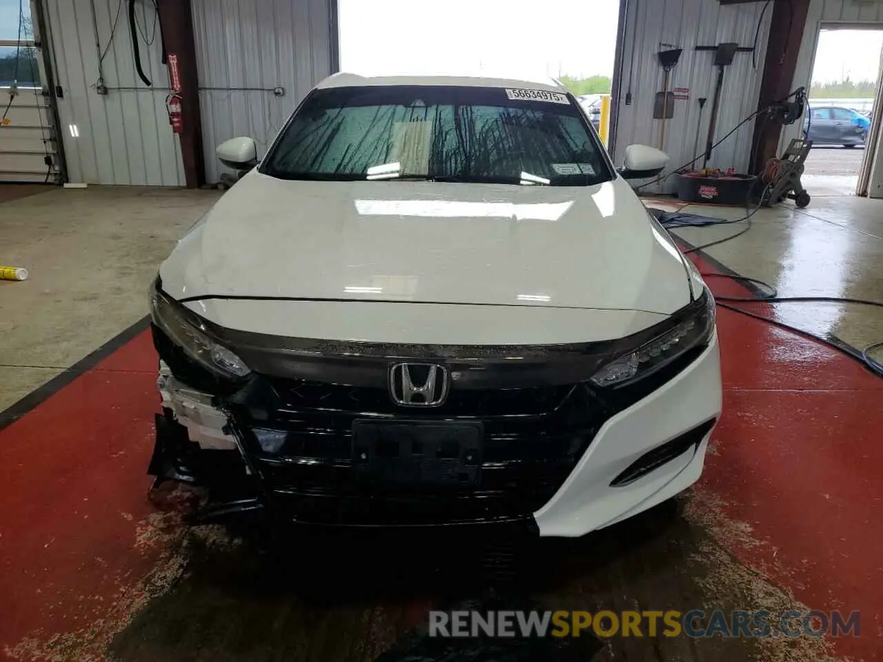 5 Photograph of a damaged car 1HGCV1F32LA057614 HONDA ACCORD 2020