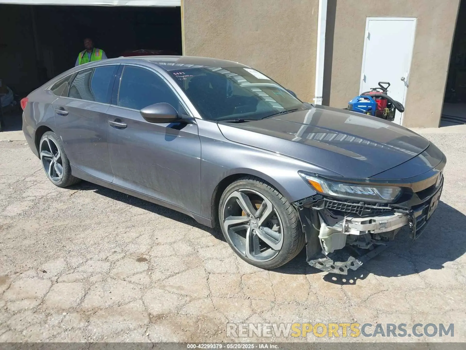 1 Photograph of a damaged car 1HGCV1F32LA059573 HONDA ACCORD 2020