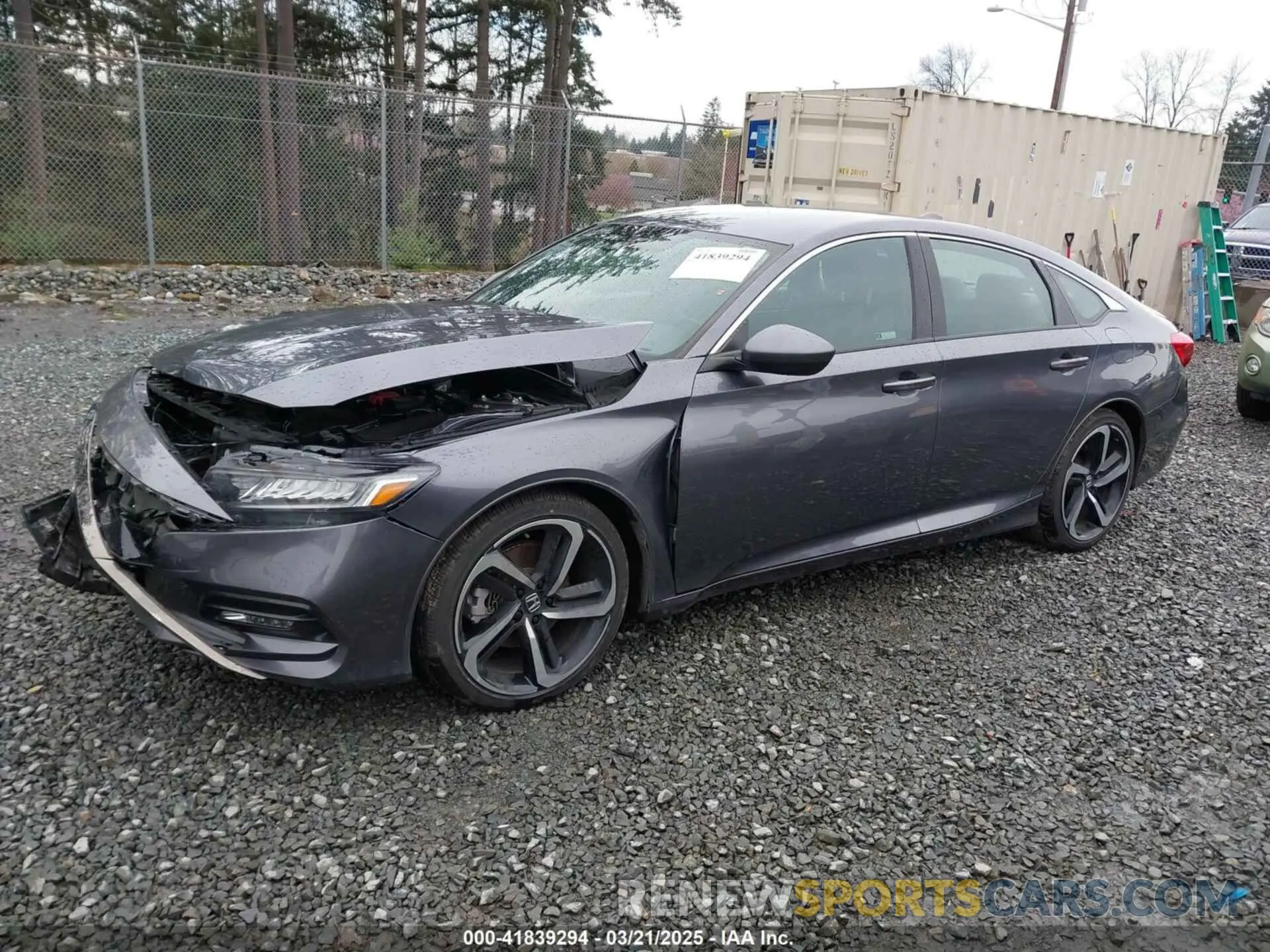 14 Photograph of a damaged car 1HGCV1F32LA065373 HONDA ACCORD 2020