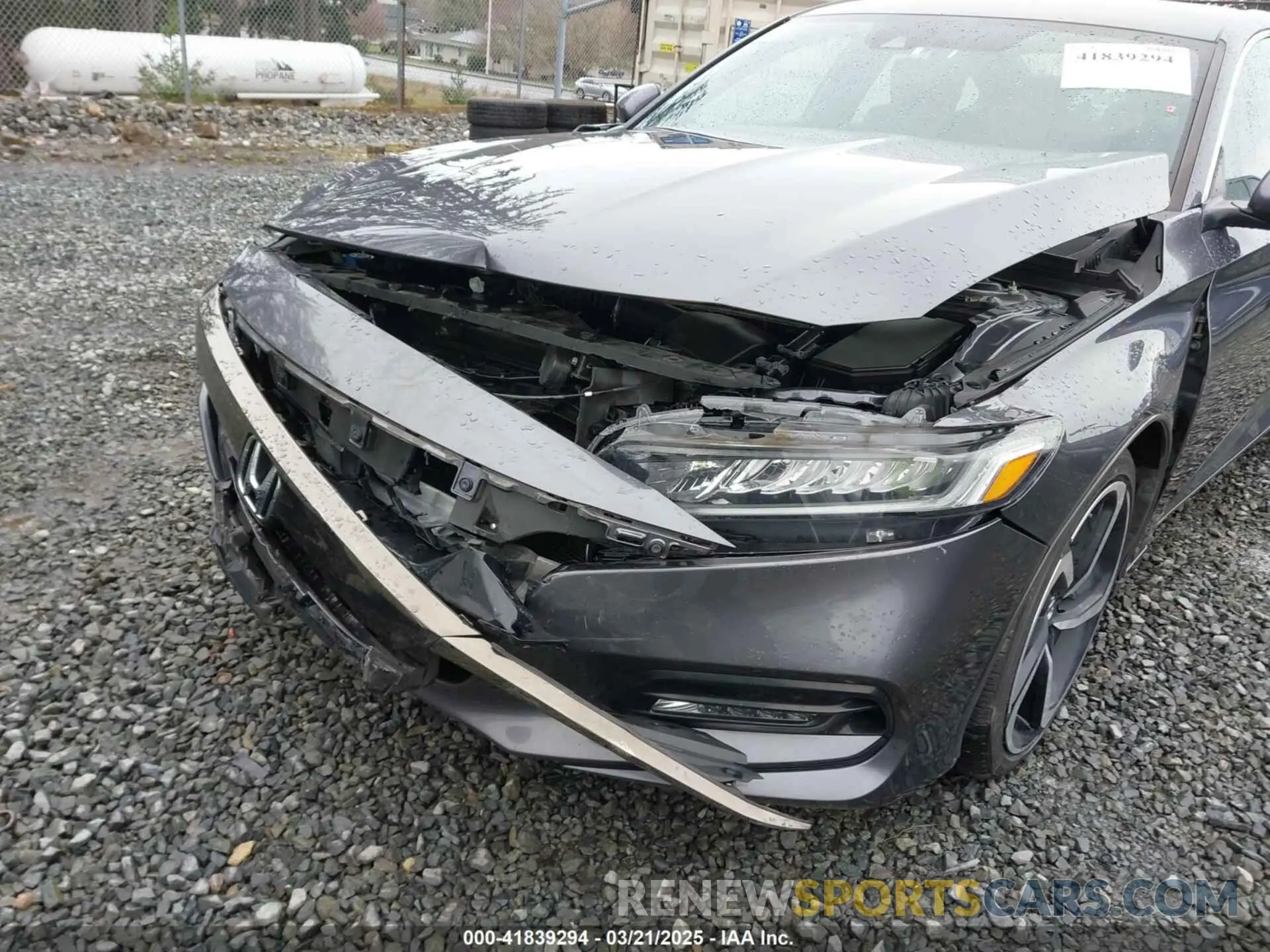 6 Photograph of a damaged car 1HGCV1F32LA065373 HONDA ACCORD 2020