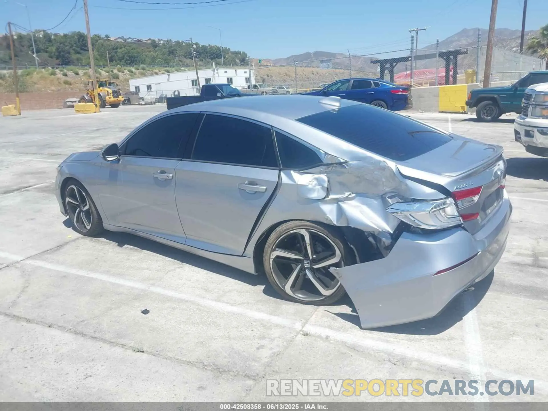 3 Photograph of a damaged car 1HGCV1F32LA068998 HONDA ACCORD 2020