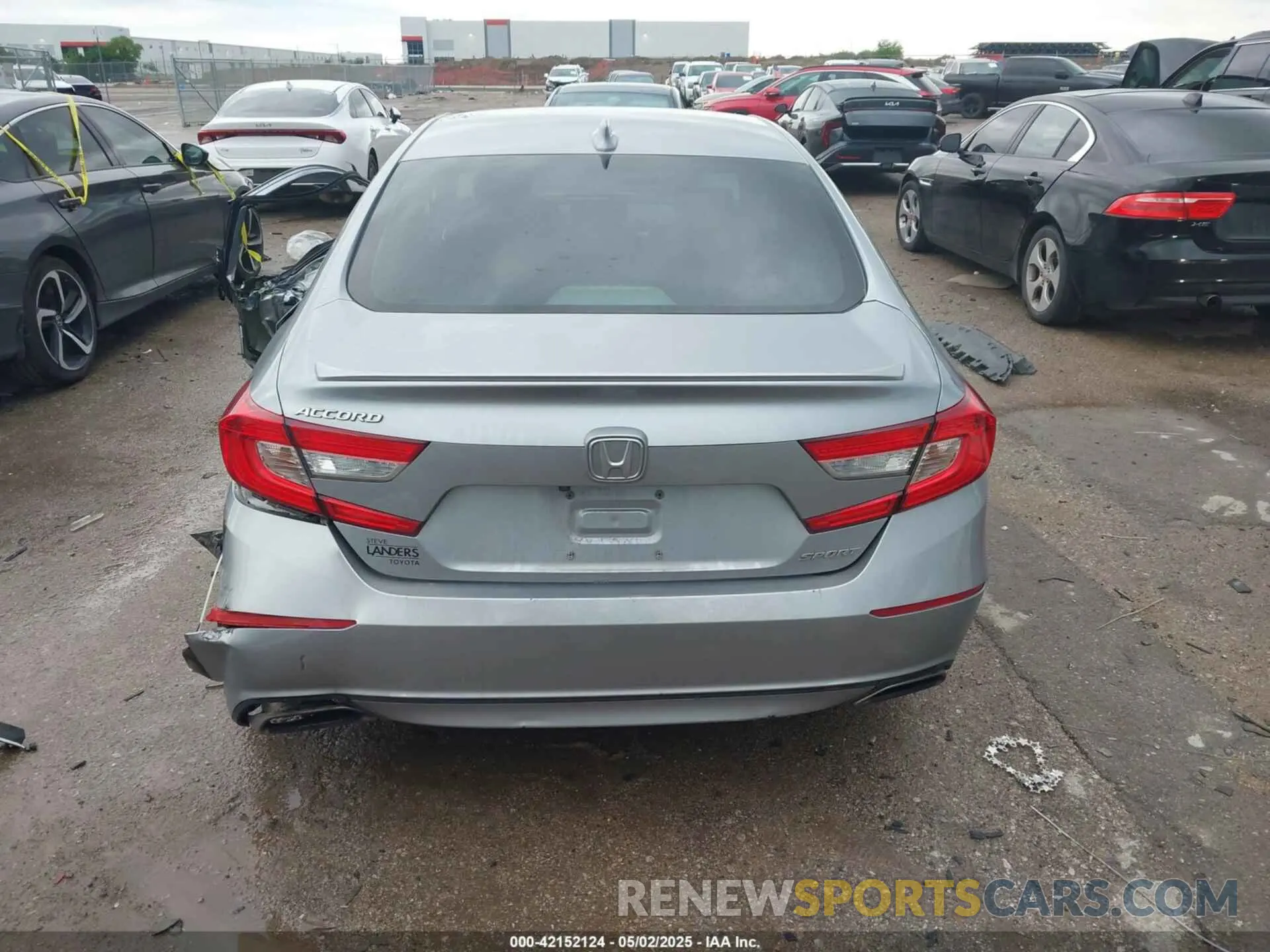 16 Photograph of a damaged car 1HGCV1F32LA072856 HONDA ACCORD 2020