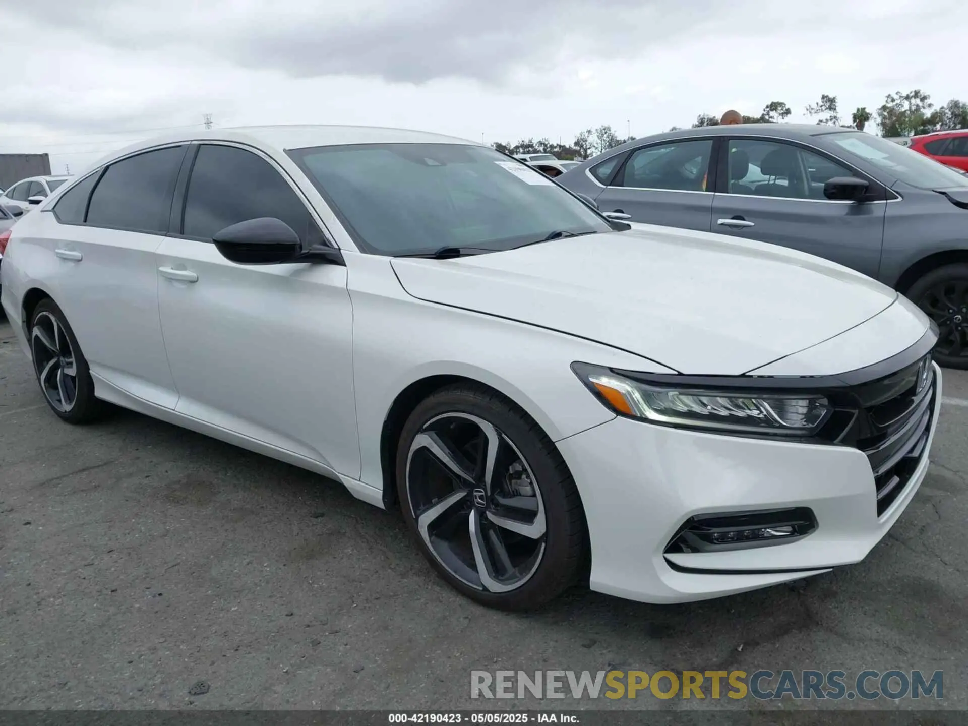 1 Photograph of a damaged car 1HGCV1F32LA074025 HONDA ACCORD 2020