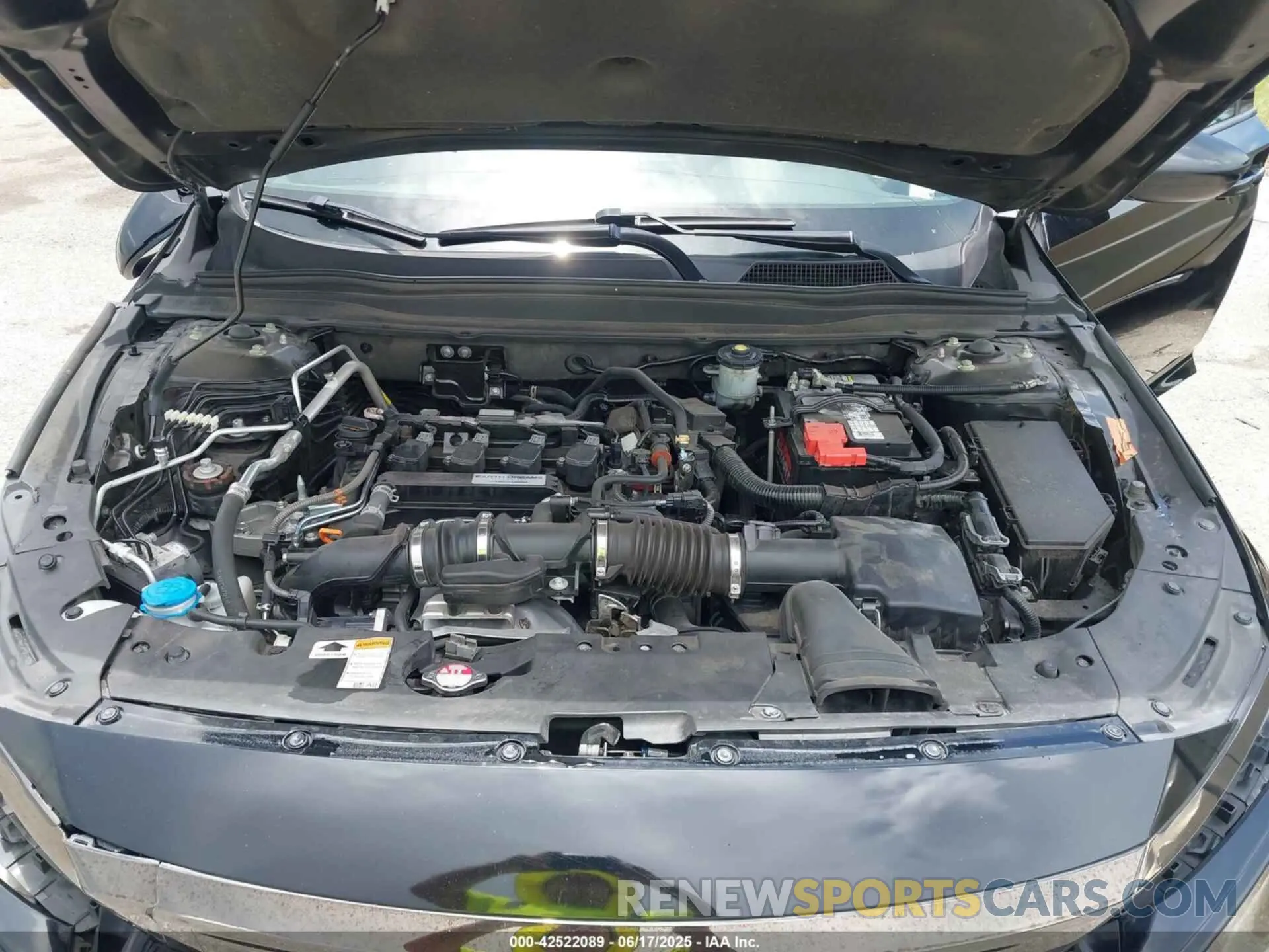 10 Photograph of a damaged car 1HGCV1F32LA077474 HONDA ACCORD 2020