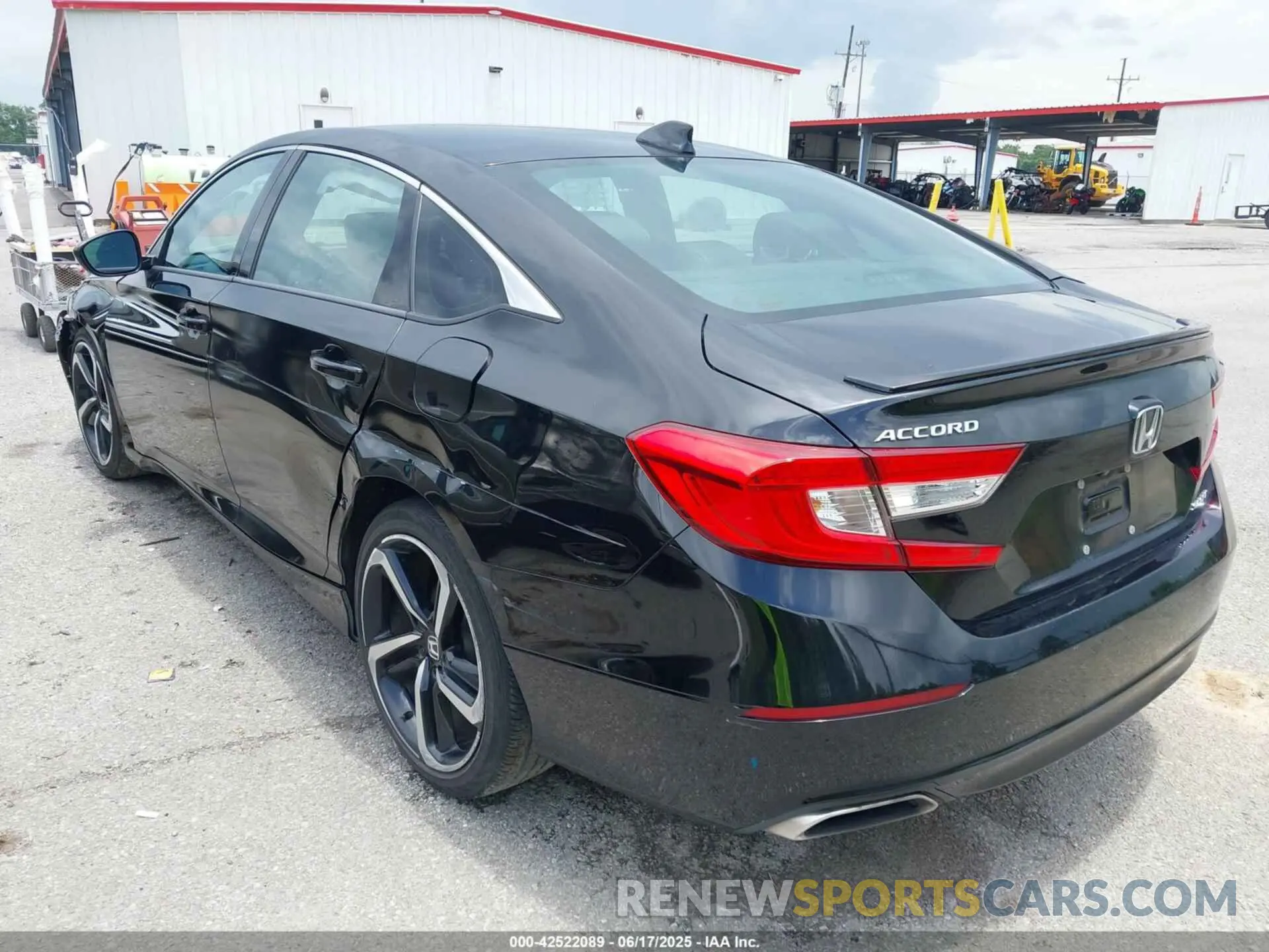 3 Photograph of a damaged car 1HGCV1F32LA077474 HONDA ACCORD 2020