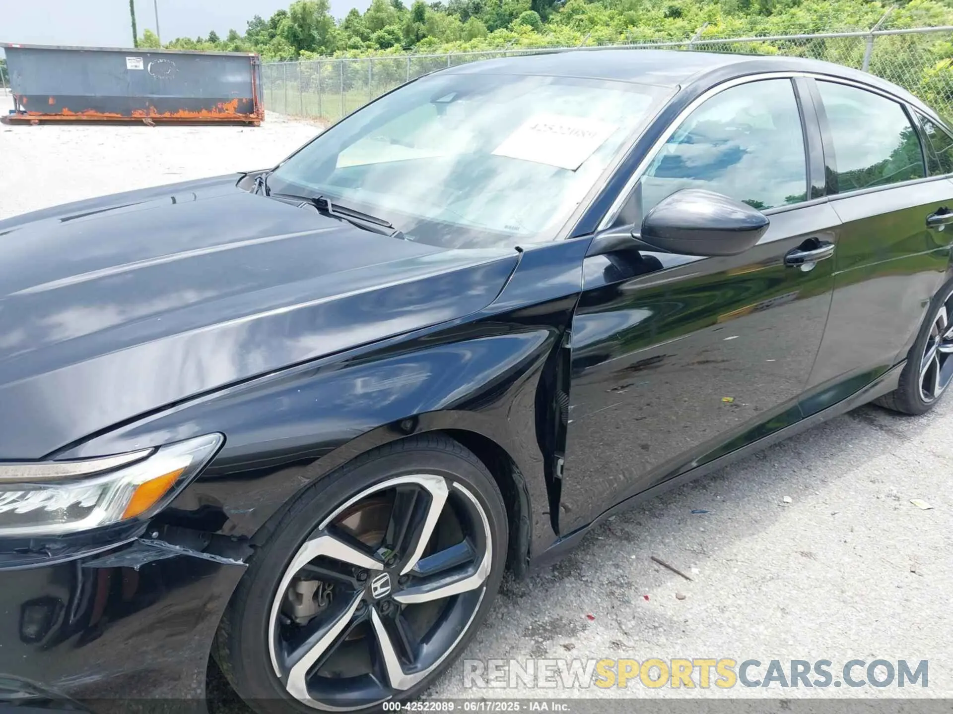 6 Photograph of a damaged car 1HGCV1F32LA077474 HONDA ACCORD 2020