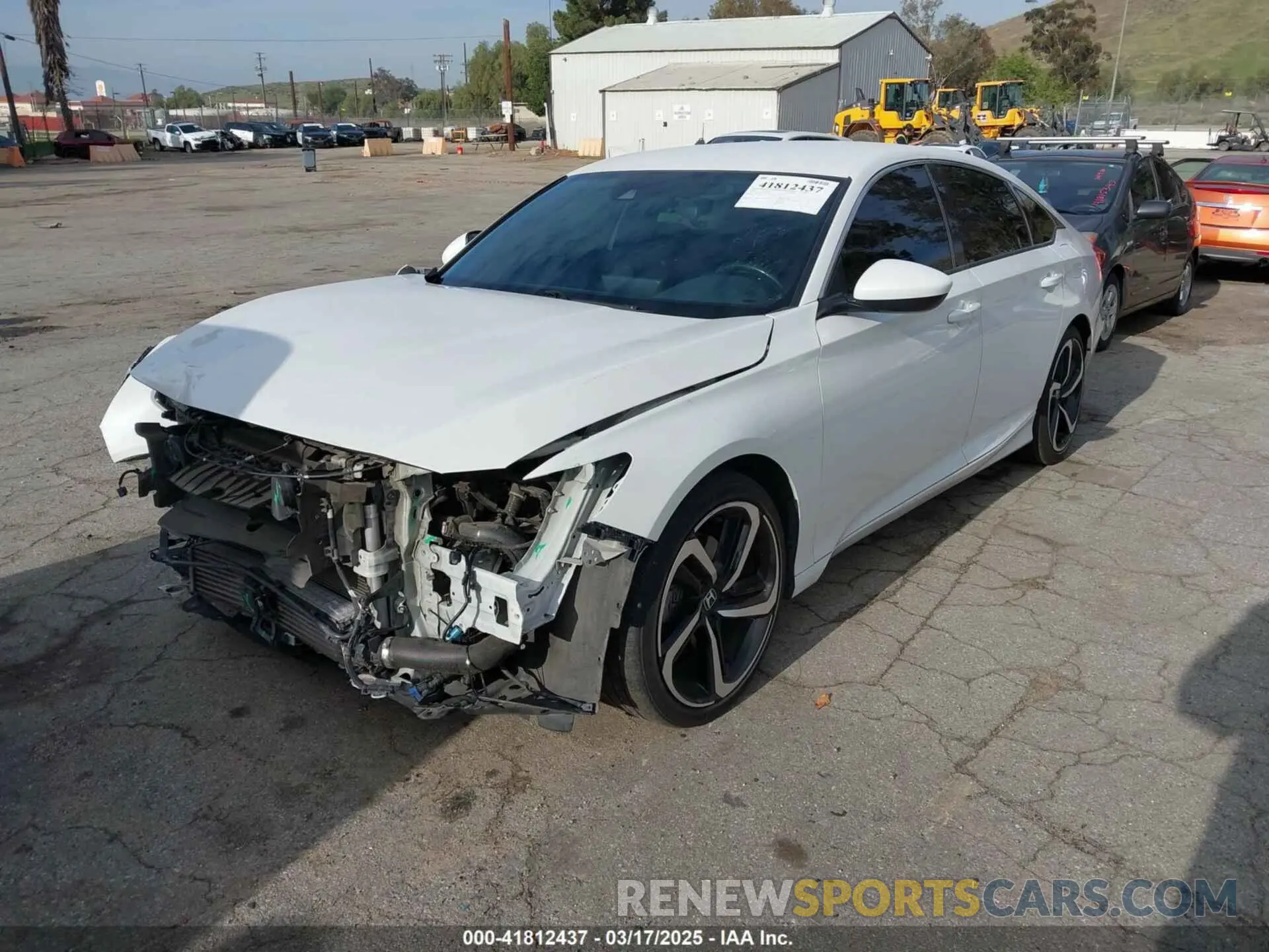 2 Photograph of a damaged car 1HGCV1F32LA080276 HONDA ACCORD 2020