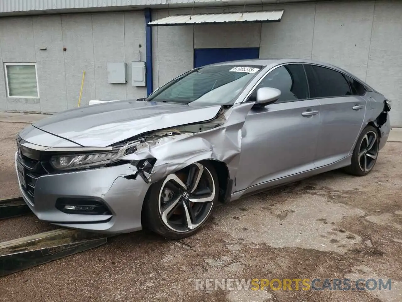 1 Photograph of a damaged car 1HGCV1F32LA083226 HONDA ACCORD 2020