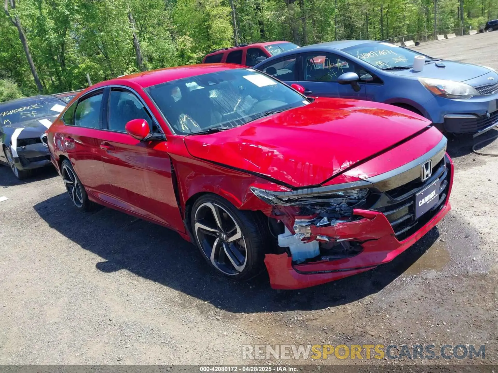 1 Photograph of a damaged car 1HGCV1F32LA088989 HONDA ACCORD 2020