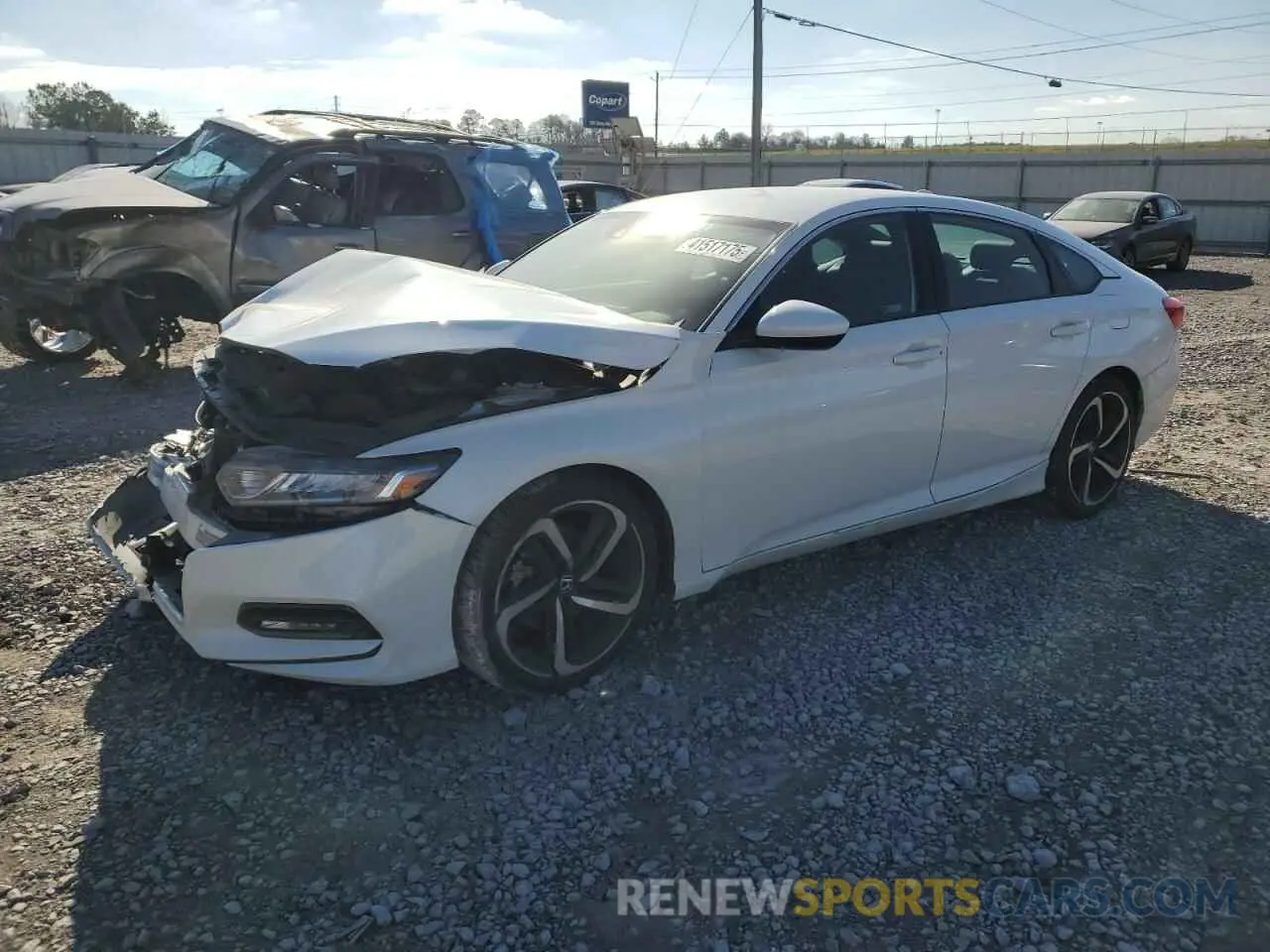 1 Photograph of a damaged car 1HGCV1F32LA089186 HONDA ACCORD 2020