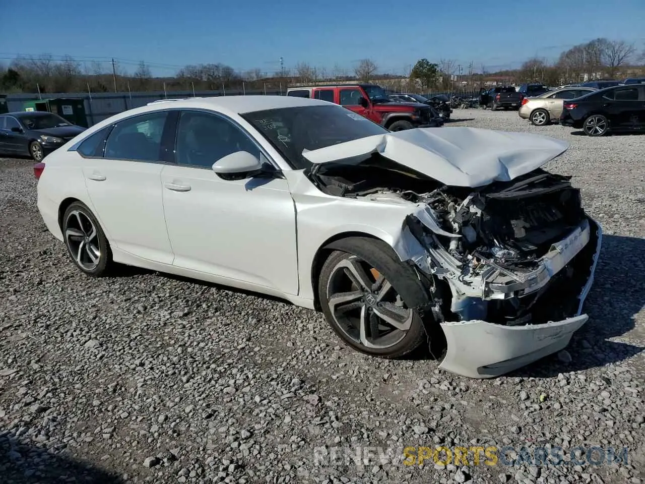4 Photograph of a damaged car 1HGCV1F32LA089186 HONDA ACCORD 2020