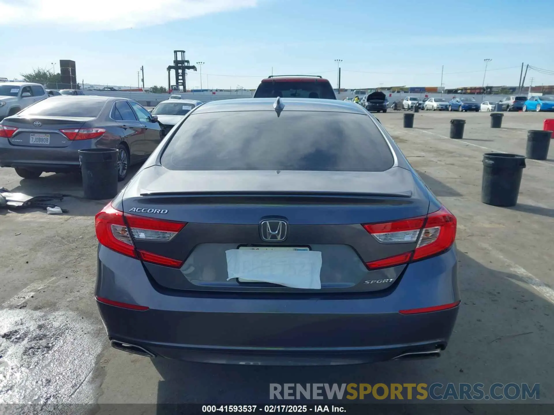 16 Photograph of a damaged car 1HGCV1F32LA091701 HONDA ACCORD 2020