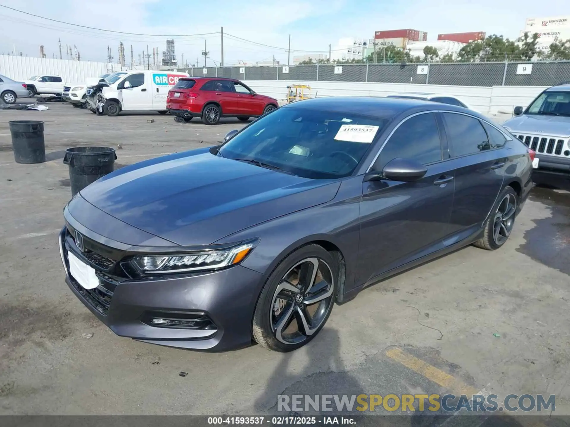 2 Photograph of a damaged car 1HGCV1F32LA091701 HONDA ACCORD 2020