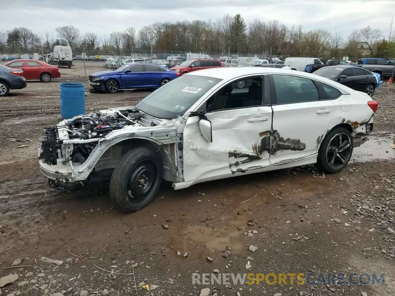 1 Photograph of a damaged car 1HGCV1F32LA094954 HONDA ACCORD 2020
