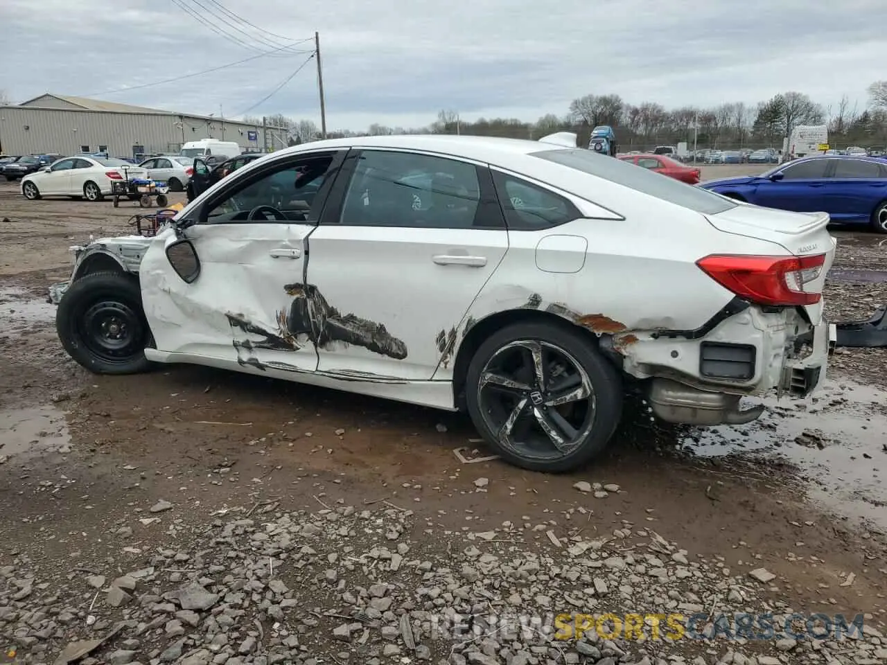 2 Photograph of a damaged car 1HGCV1F32LA094954 HONDA ACCORD 2020