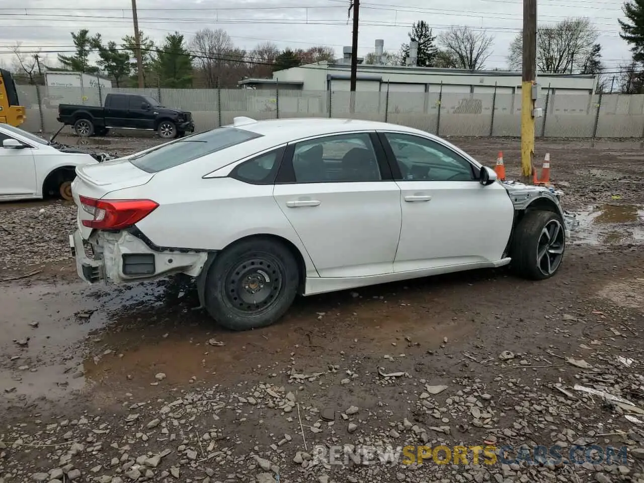 3 Photograph of a damaged car 1HGCV1F32LA094954 HONDA ACCORD 2020