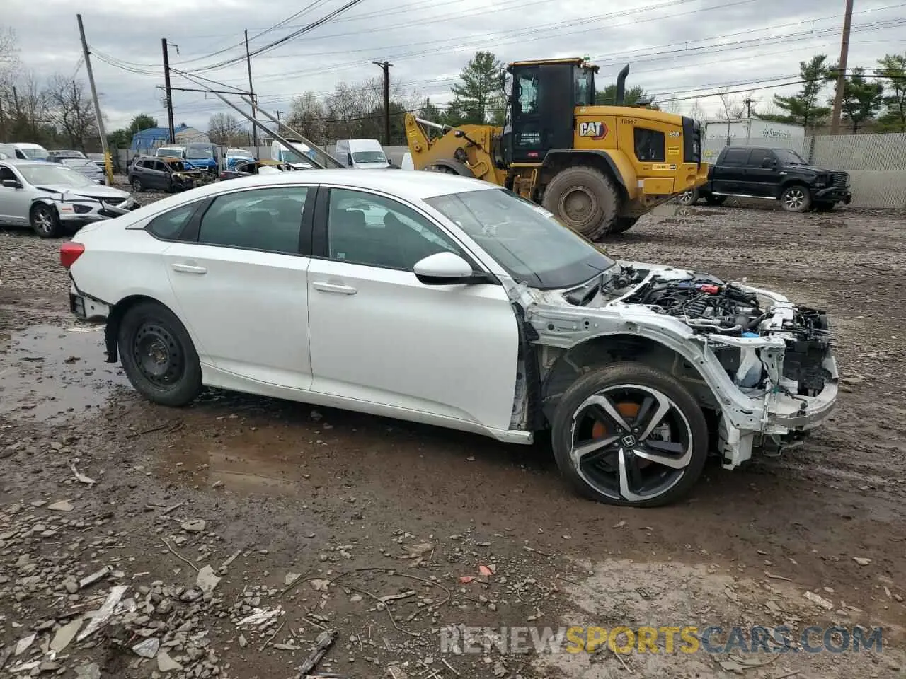 4 Photograph of a damaged car 1HGCV1F32LA094954 HONDA ACCORD 2020