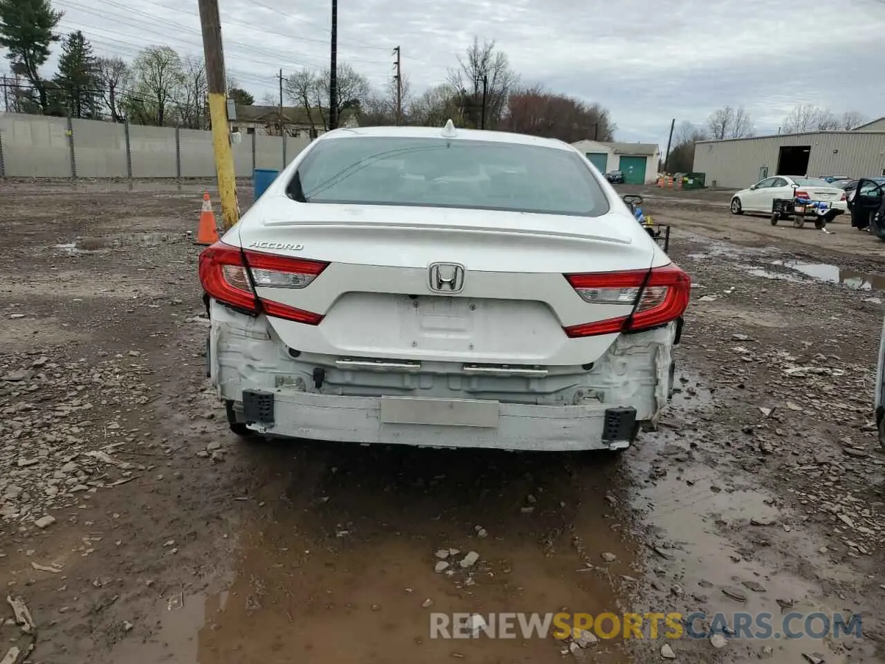6 Photograph of a damaged car 1HGCV1F32LA094954 HONDA ACCORD 2020