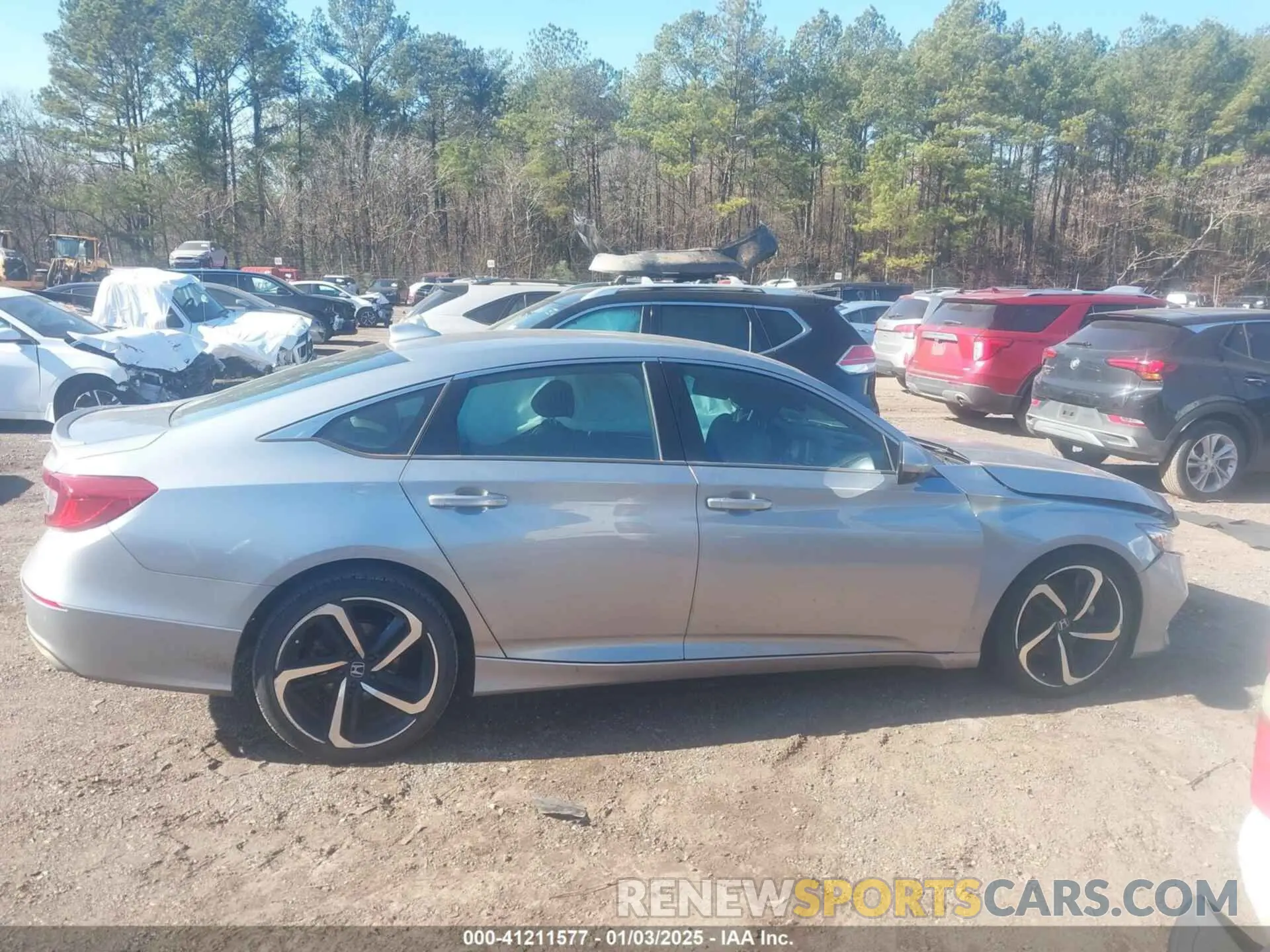 13 Photograph of a damaged car 1HGCV1F32LA101319 HONDA ACCORD 2020