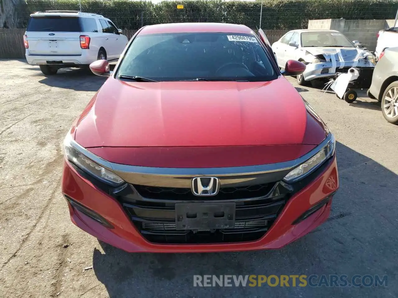5 Photograph of a damaged car 1HGCV1F32LA117620 HONDA ACCORD 2020