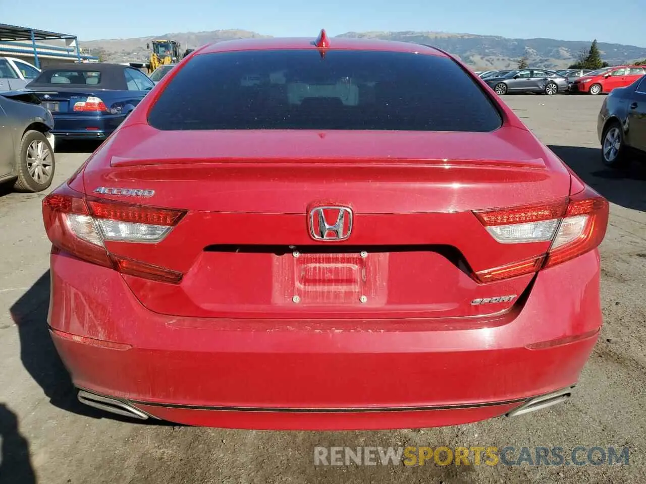 6 Photograph of a damaged car 1HGCV1F32LA117620 HONDA ACCORD 2020