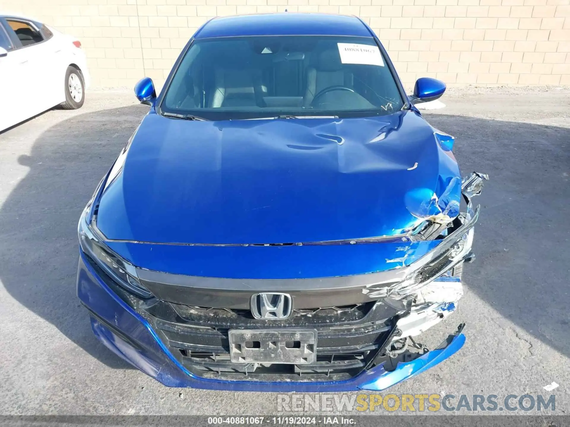 12 Photograph of a damaged car 1HGCV1F32LA123966 HONDA ACCORD 2020