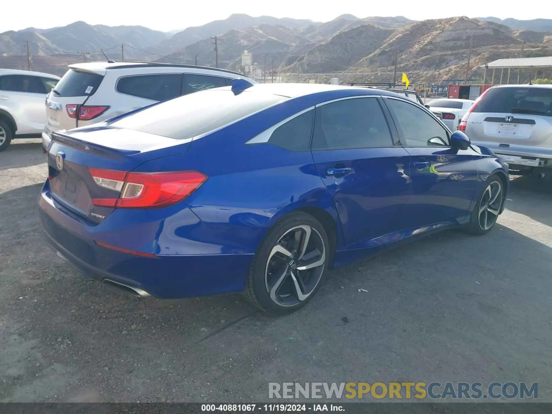 4 Photograph of a damaged car 1HGCV1F32LA123966 HONDA ACCORD 2020
