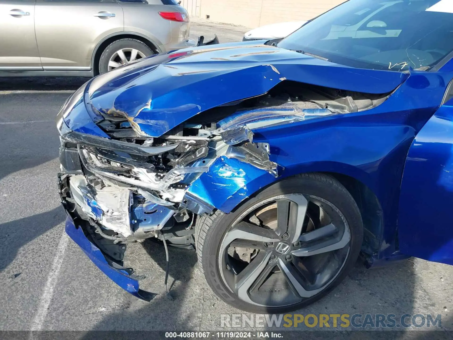 6 Photograph of a damaged car 1HGCV1F32LA123966 HONDA ACCORD 2020