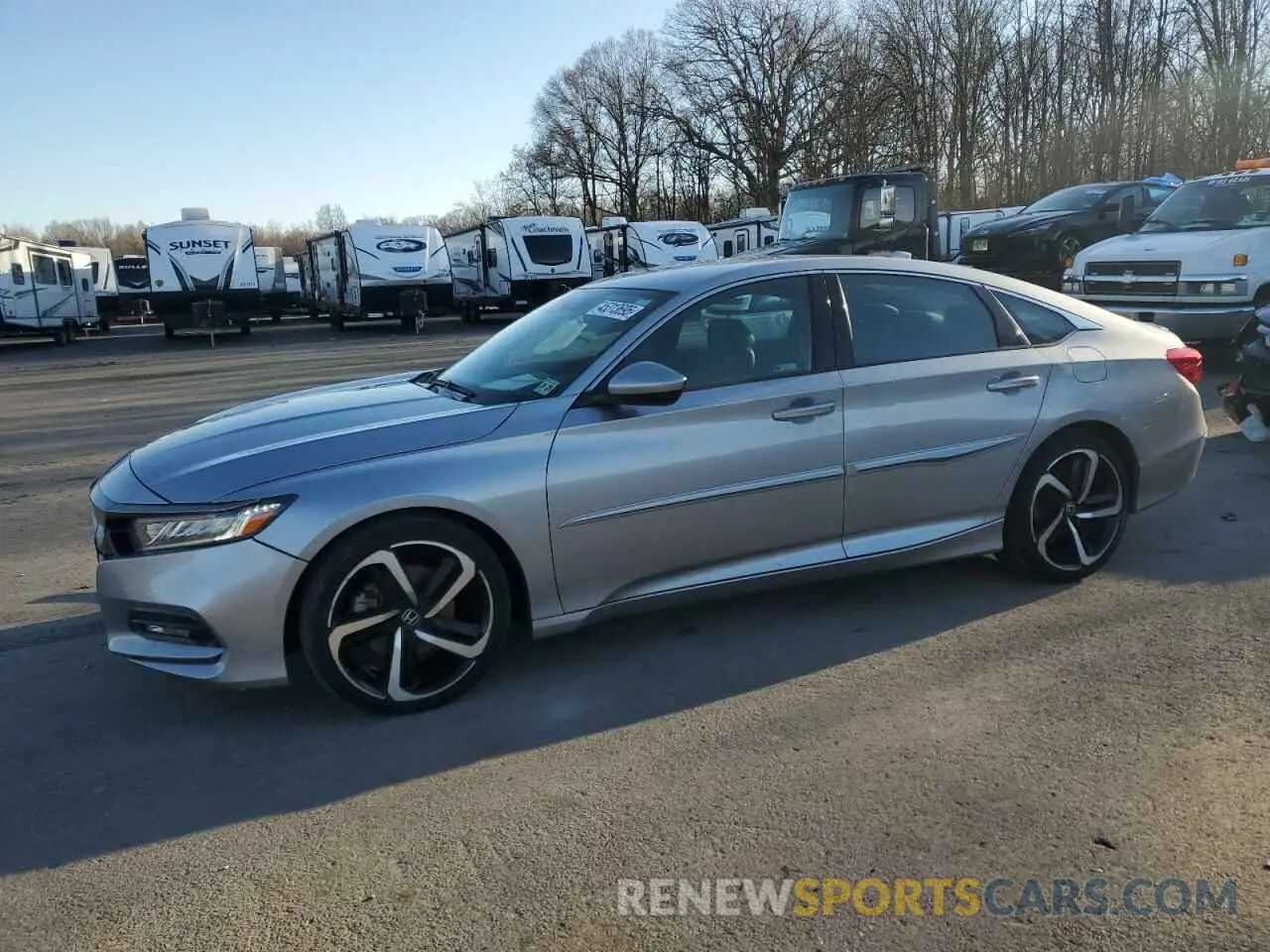 1 Photograph of a damaged car 1HGCV1F32LA125507 HONDA ACCORD 2020
