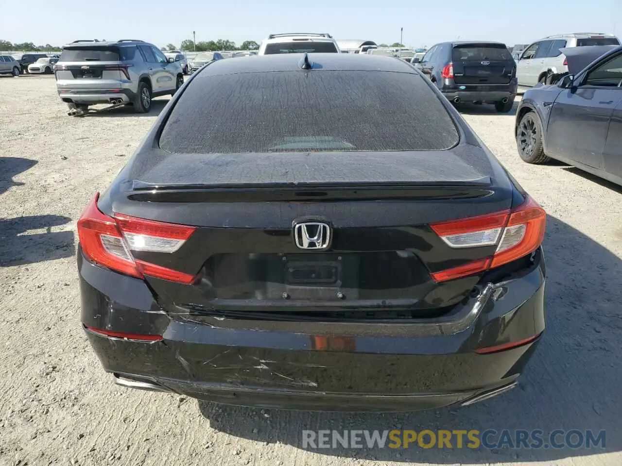6 Photograph of a damaged car 1HGCV1F32LA129945 HONDA ACCORD 2020