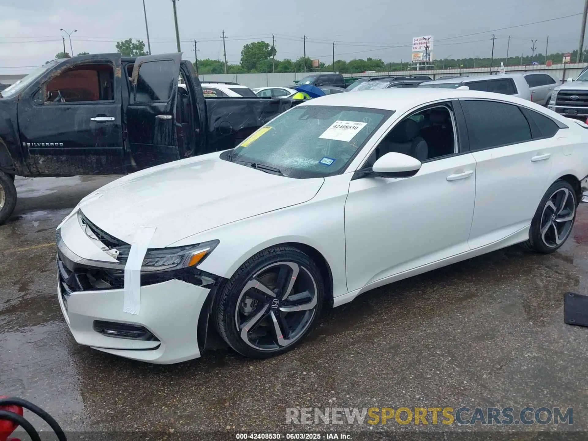 2 Photograph of a damaged car 1HGCV1F32LA134188 HONDA ACCORD 2020