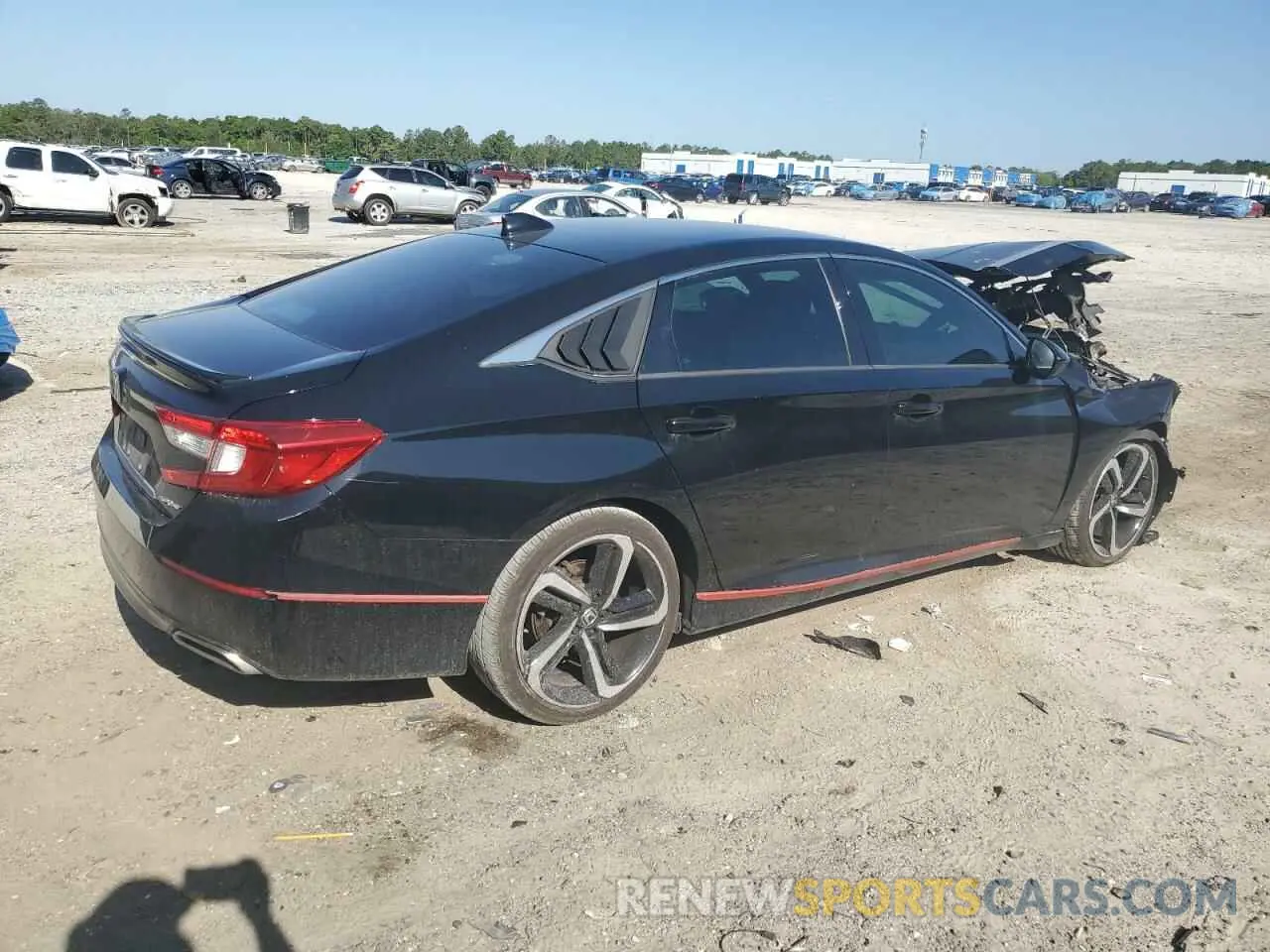 3 Photograph of a damaged car 1HGCV1F32LA143117 HONDA ACCORD 2020
