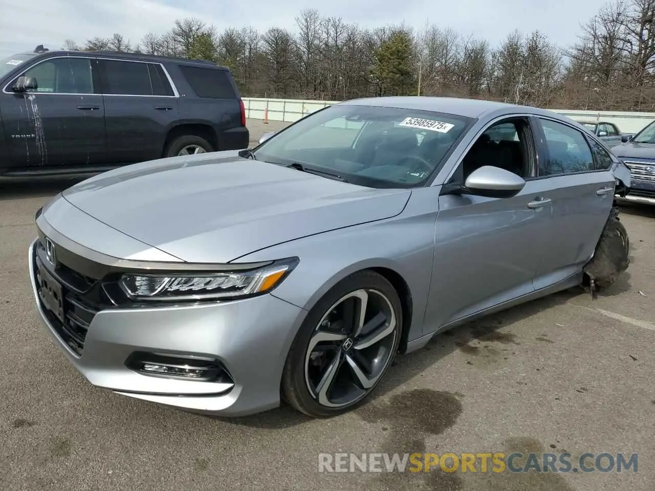 1 Photograph of a damaged car 1HGCV1F32LA144624 HONDA ACCORD 2020