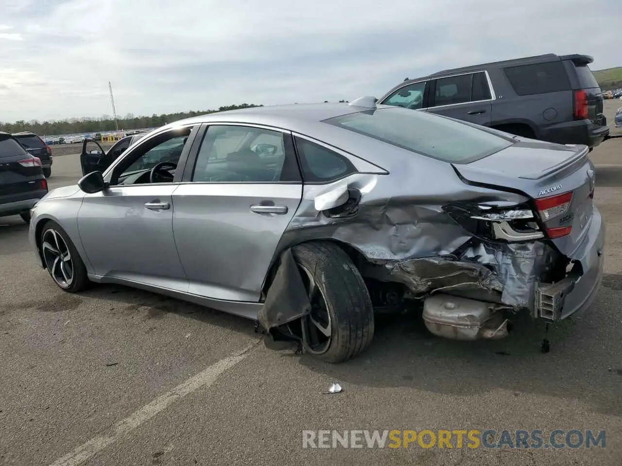 2 Photograph of a damaged car 1HGCV1F32LA144624 HONDA ACCORD 2020