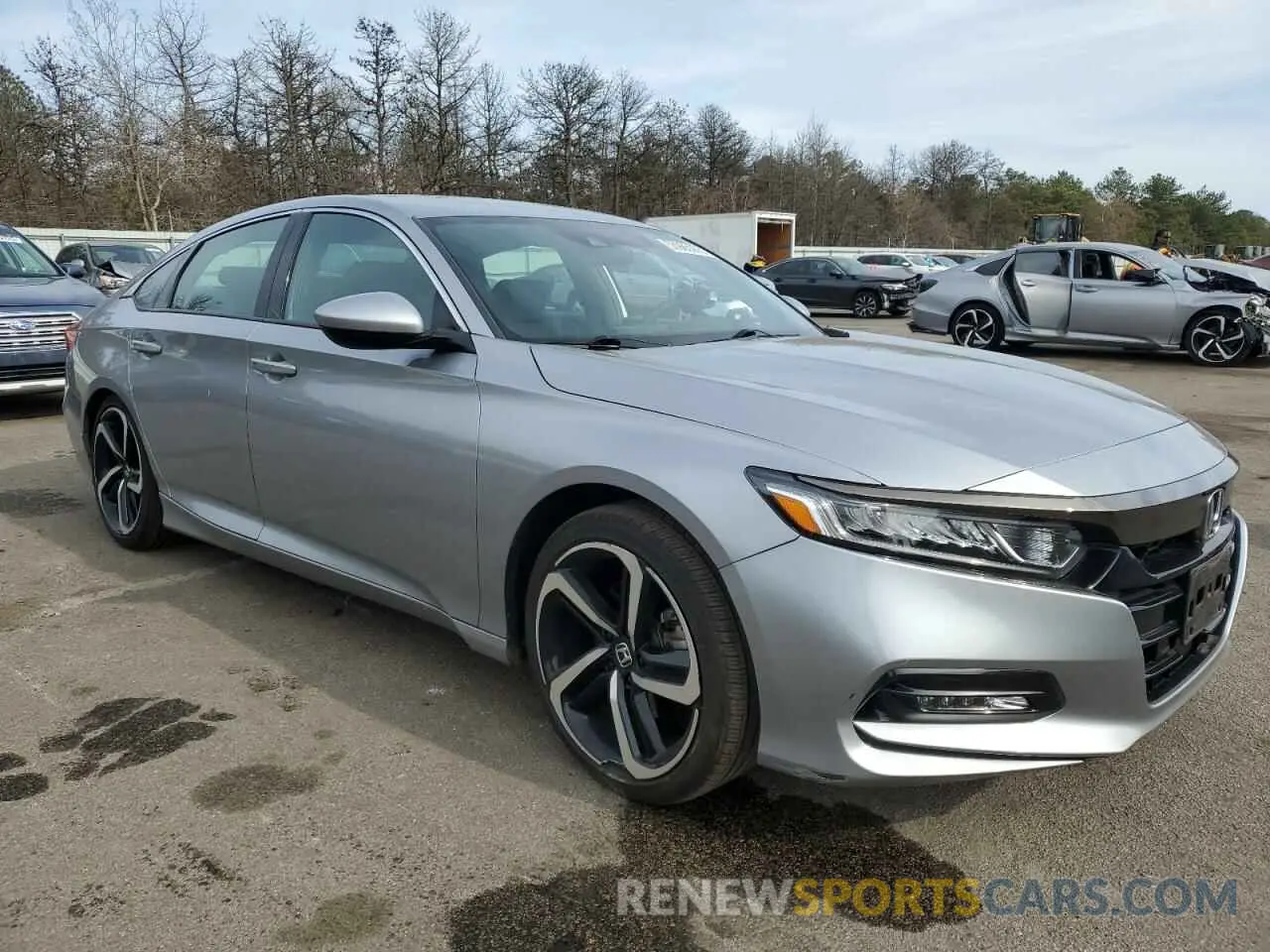 4 Photograph of a damaged car 1HGCV1F32LA144624 HONDA ACCORD 2020
