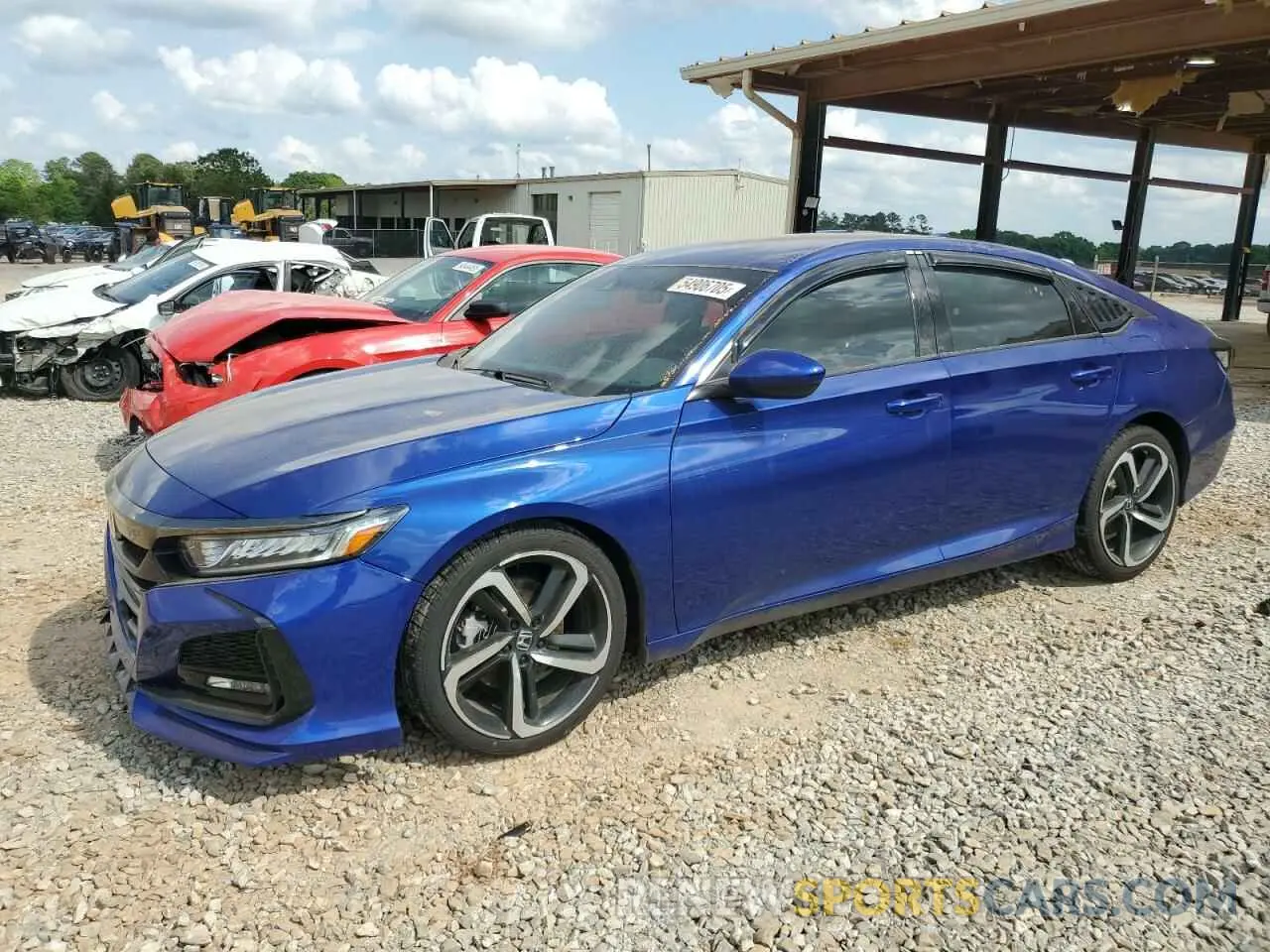 1 Photograph of a damaged car 1HGCV1F32LA149161 HONDA ACCORD 2020