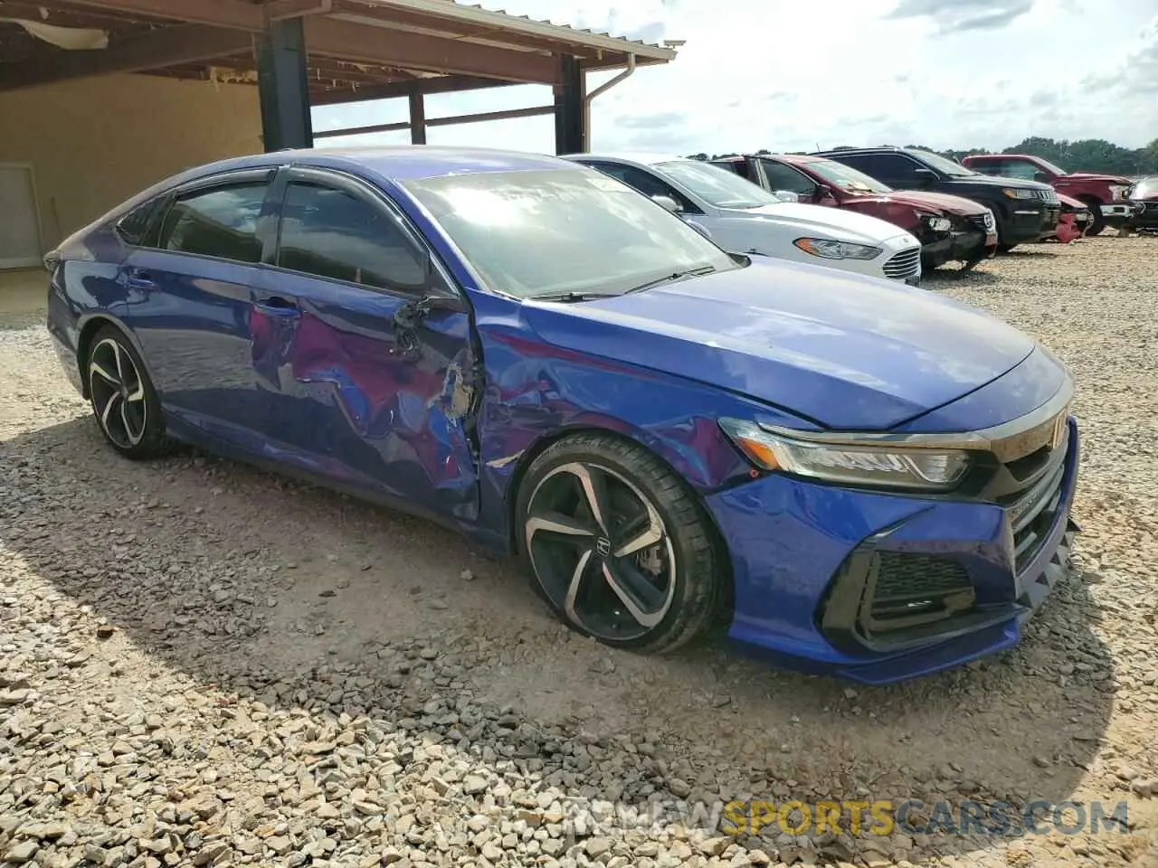 4 Photograph of a damaged car 1HGCV1F32LA149161 HONDA ACCORD 2020