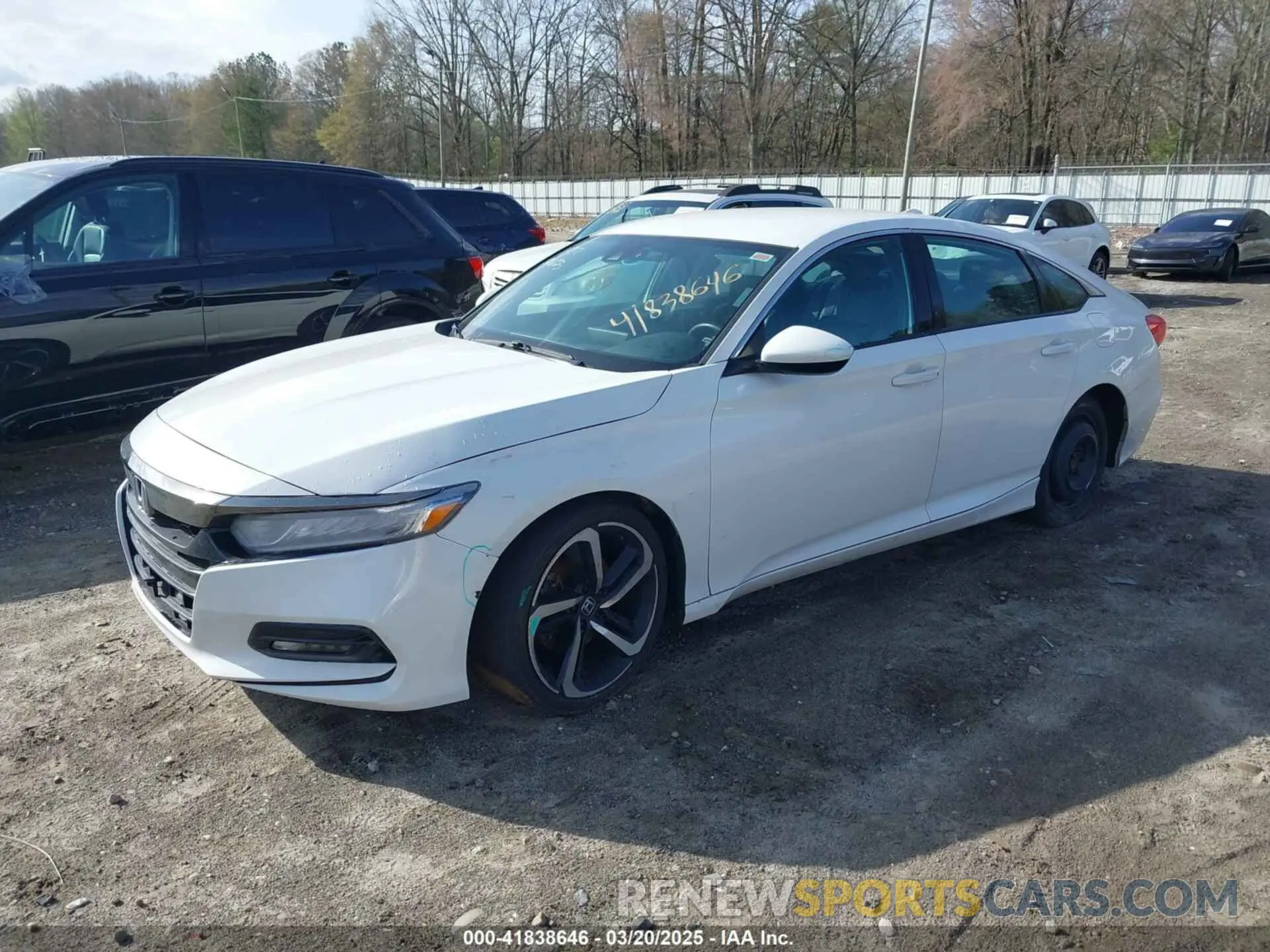 2 Photograph of a damaged car 1HGCV1F32LA151377 HONDA ACCORD 2020