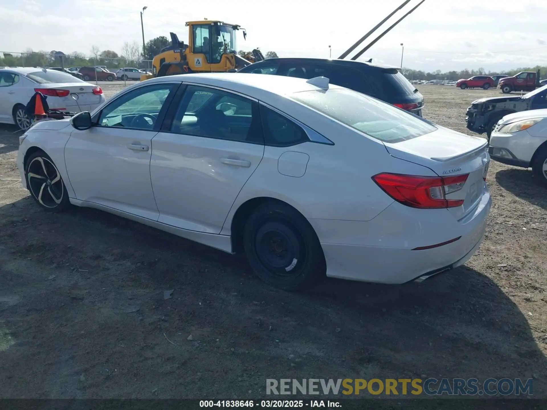 3 Photograph of a damaged car 1HGCV1F32LA151377 HONDA ACCORD 2020