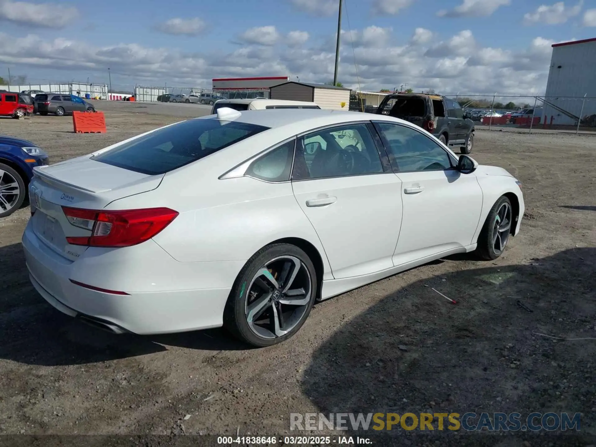 4 Photograph of a damaged car 1HGCV1F32LA151377 HONDA ACCORD 2020