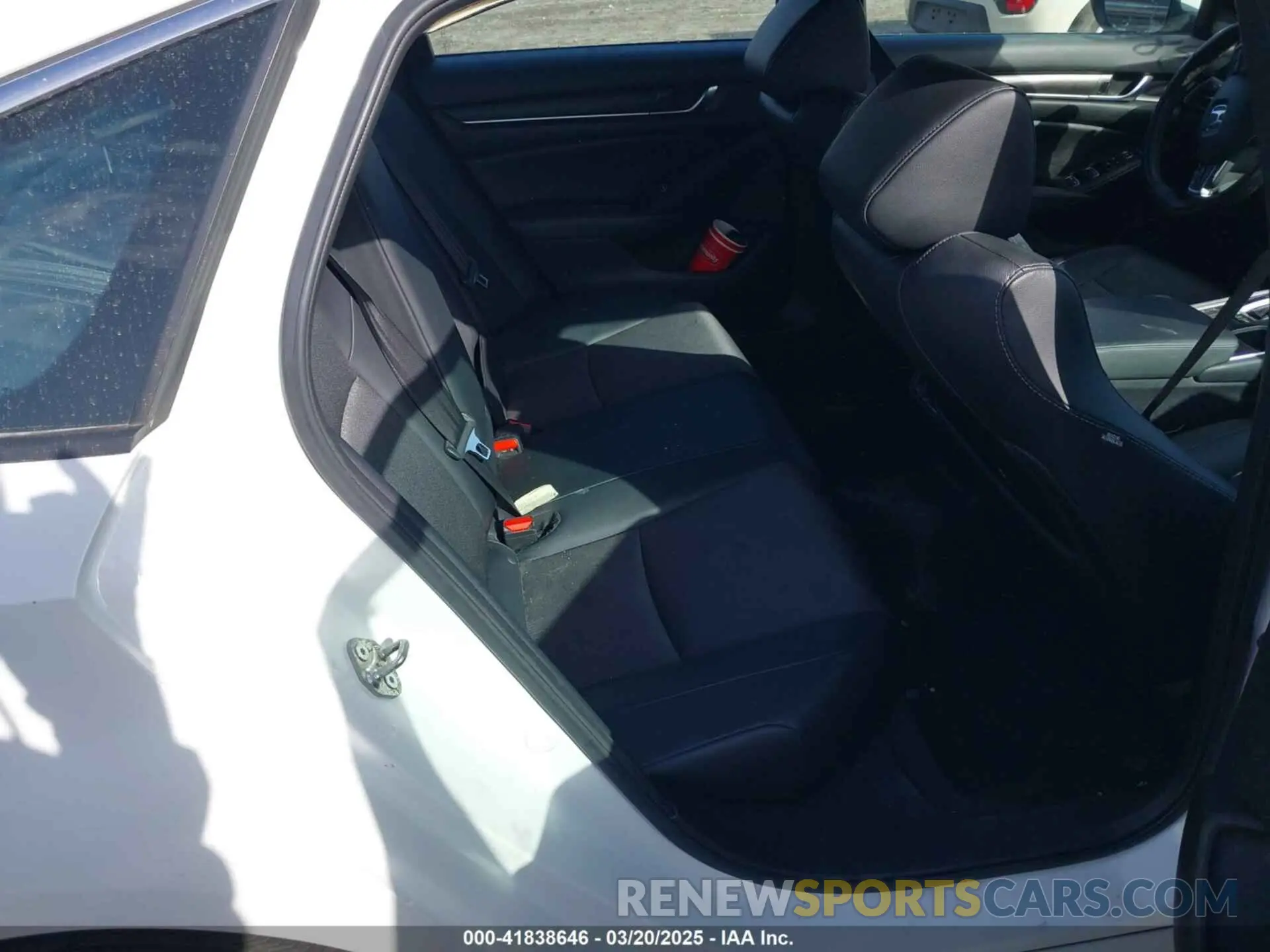 8 Photograph of a damaged car 1HGCV1F32LA151377 HONDA ACCORD 2020
