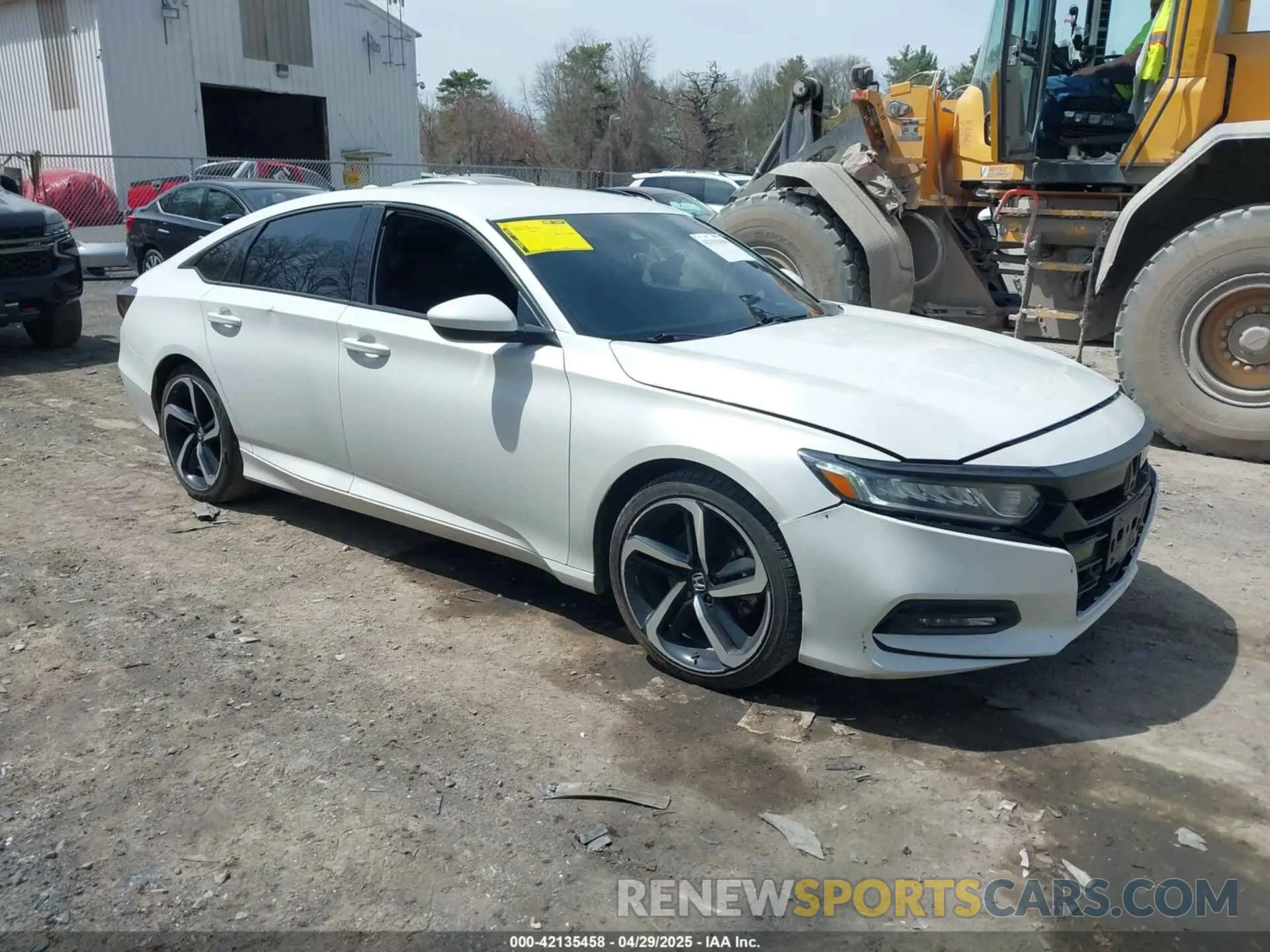 1 Photograph of a damaged car 1HGCV1F32LA157650 HONDA ACCORD 2020