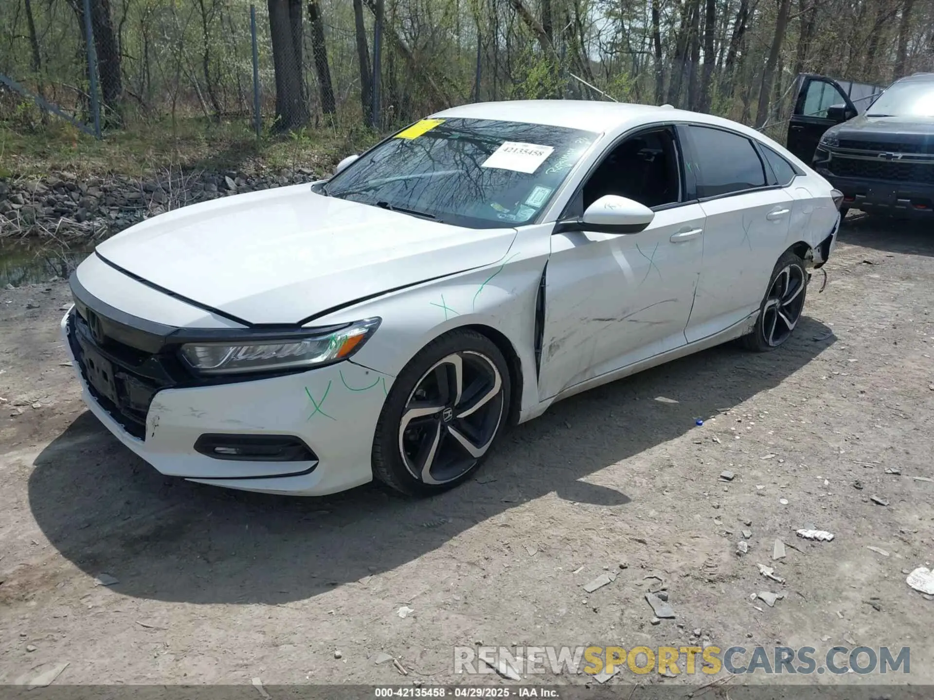 2 Photograph of a damaged car 1HGCV1F32LA157650 HONDA ACCORD 2020