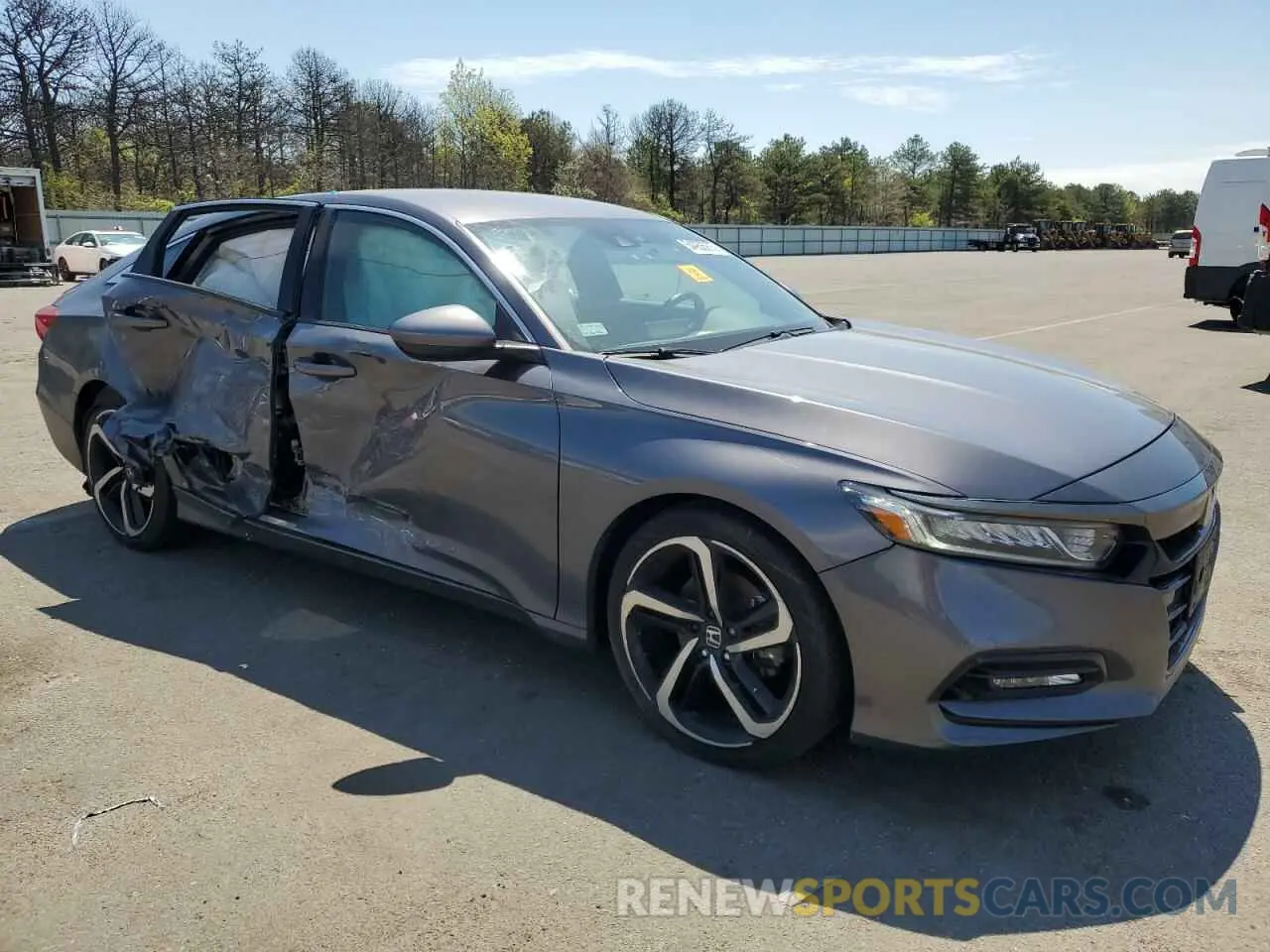 4 Photograph of a damaged car 1HGCV1F33LA013279 HONDA ACCORD 2020