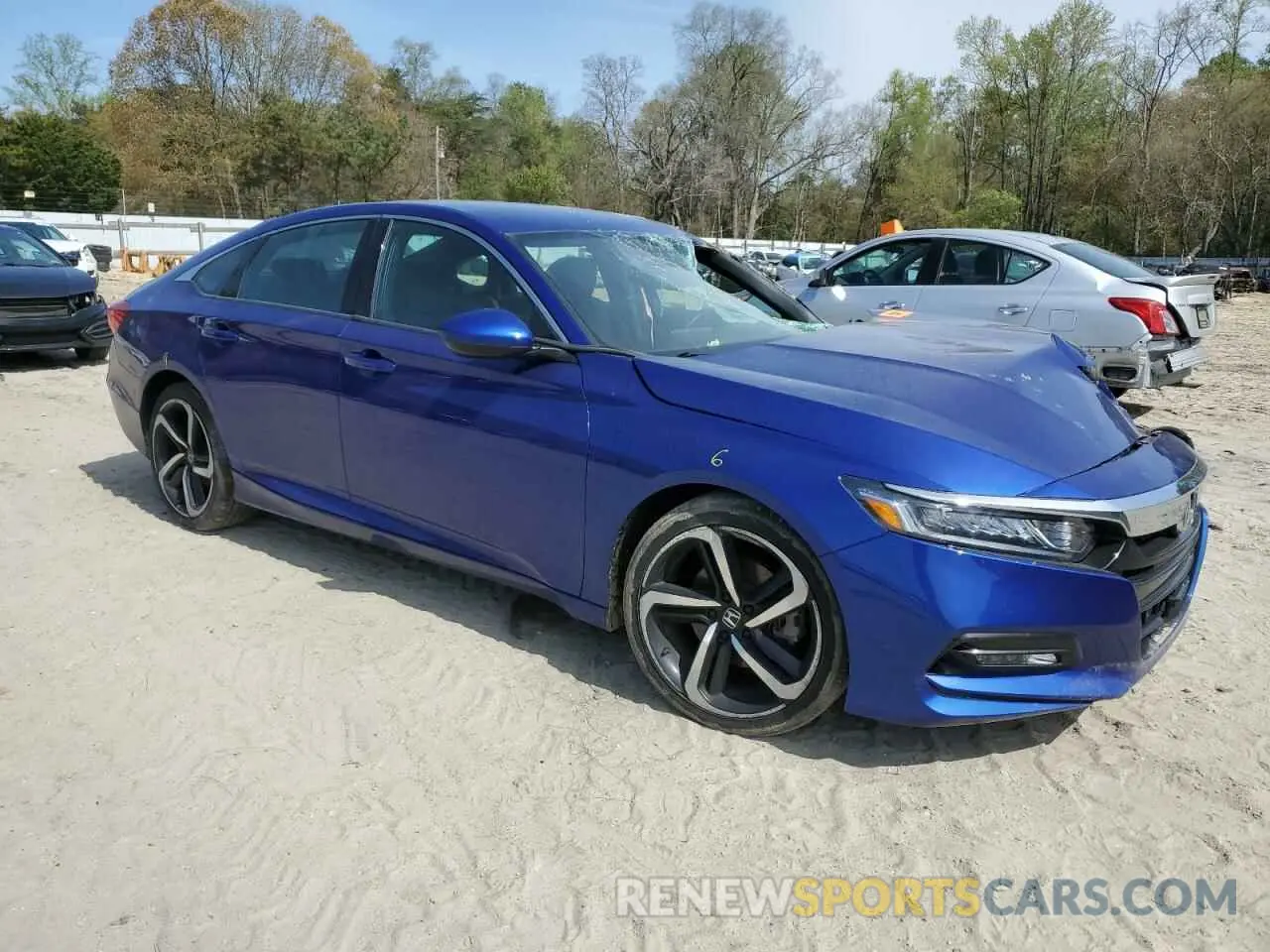 4 Photograph of a damaged car 1HGCV1F33LA015694 HONDA ACCORD 2020