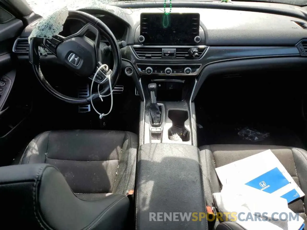 8 Photograph of a damaged car 1HGCV1F33LA015694 HONDA ACCORD 2020