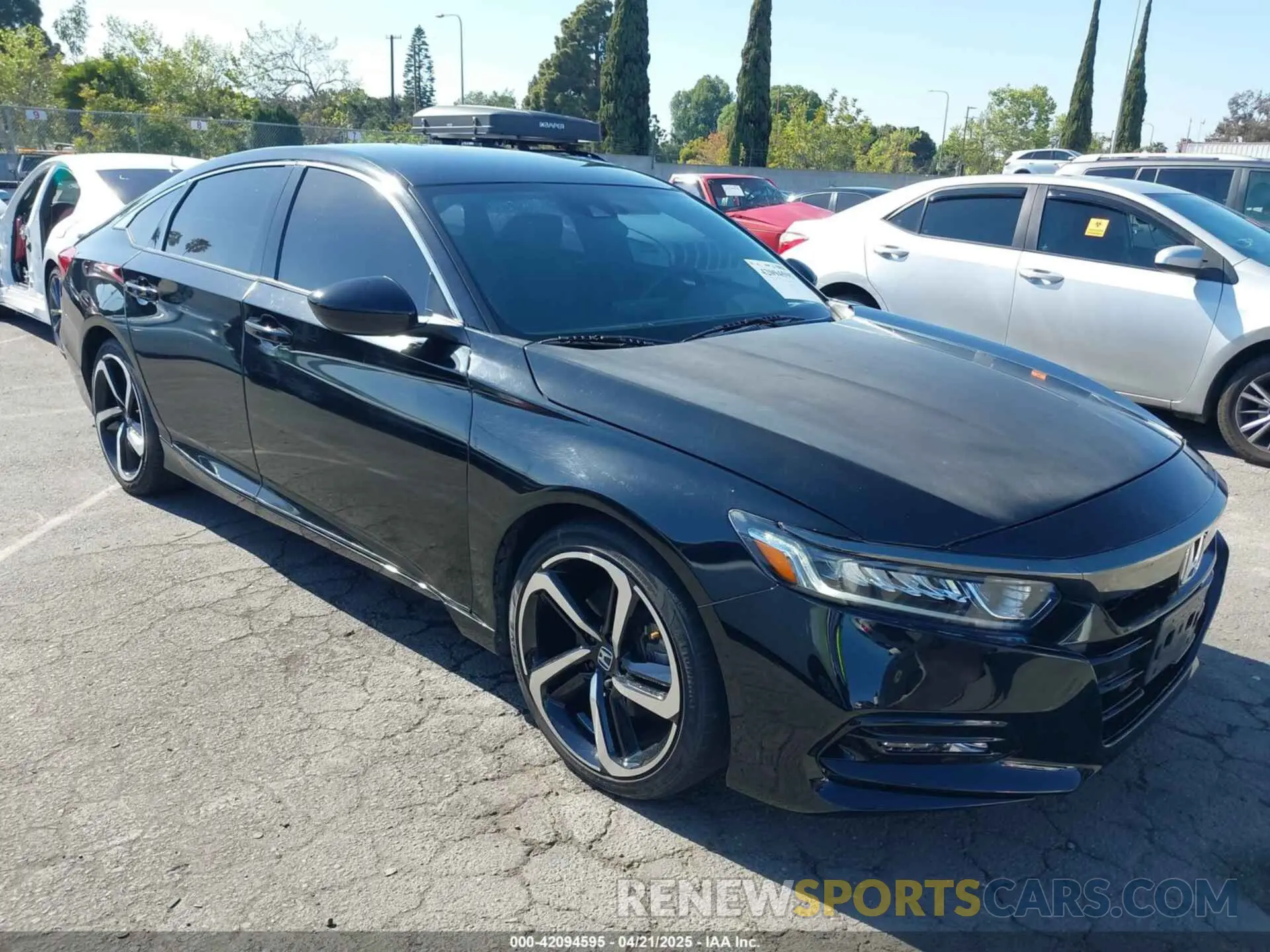 1 Photograph of a damaged car 1HGCV1F33LA016778 HONDA ACCORD 2020